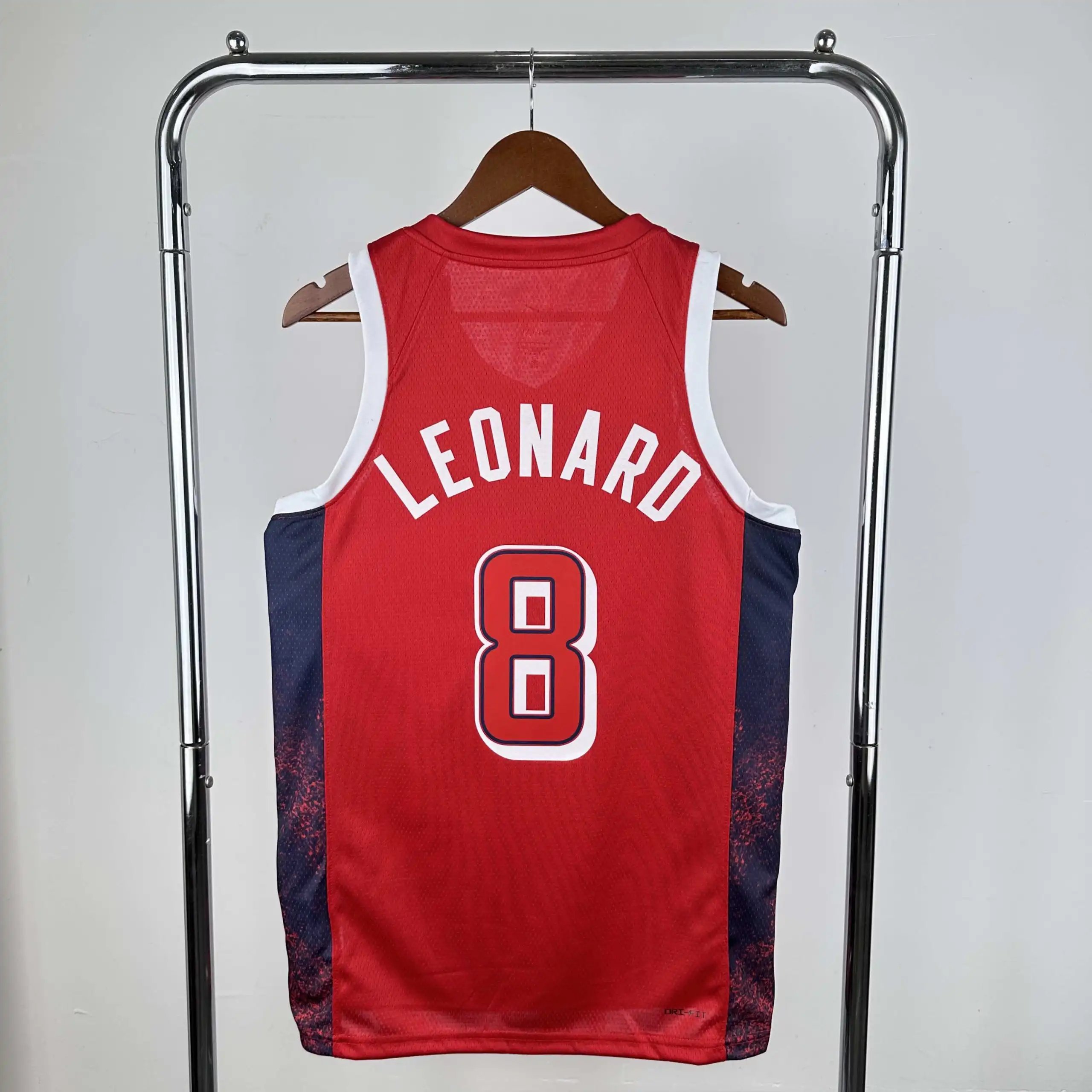 NBA USA 8#LEONARD（定制信息请在下单时备注，发消息不算）