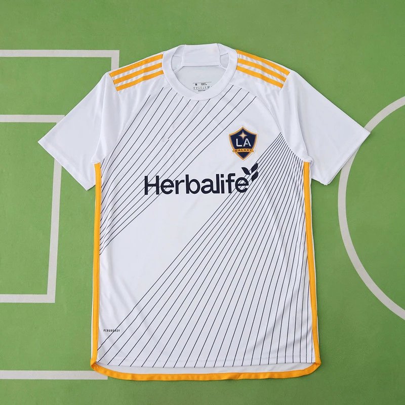 2526 LA Galaxy Home White Thai Version (For customization info, please leave a note when placing the order; sending a message does not count)
