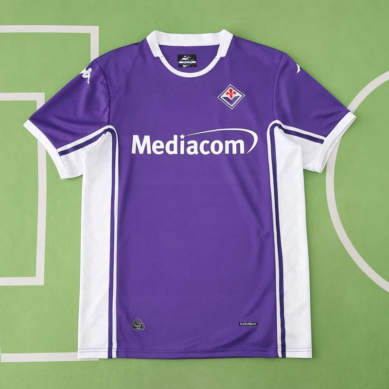 2526 Fiorentina Home Thai Version (Please note customization details when placing order; messages will not be counted)