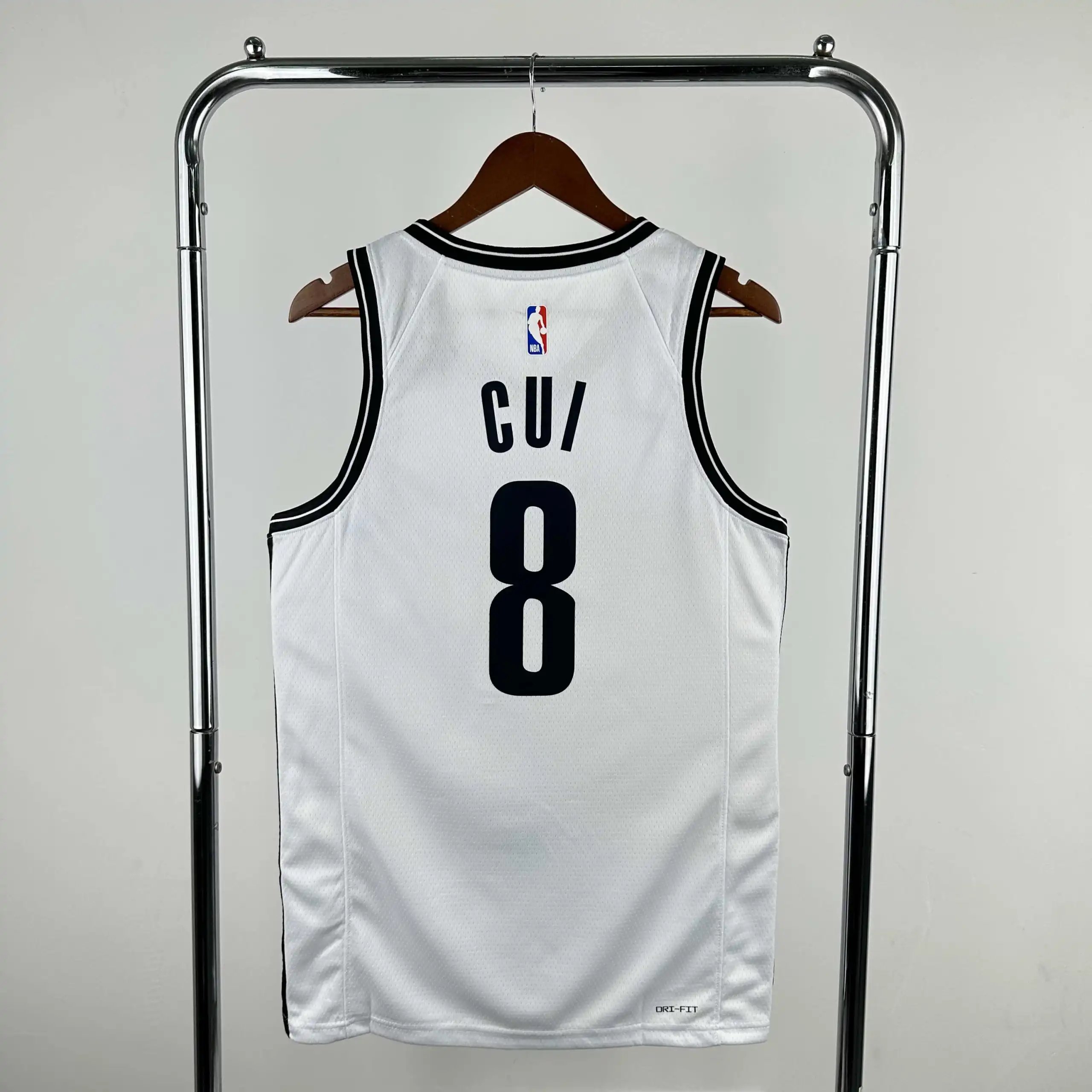 NBA New Jersey Nets 8#CUI (For custom info, please leave a note when placing order. Messages are not counted)