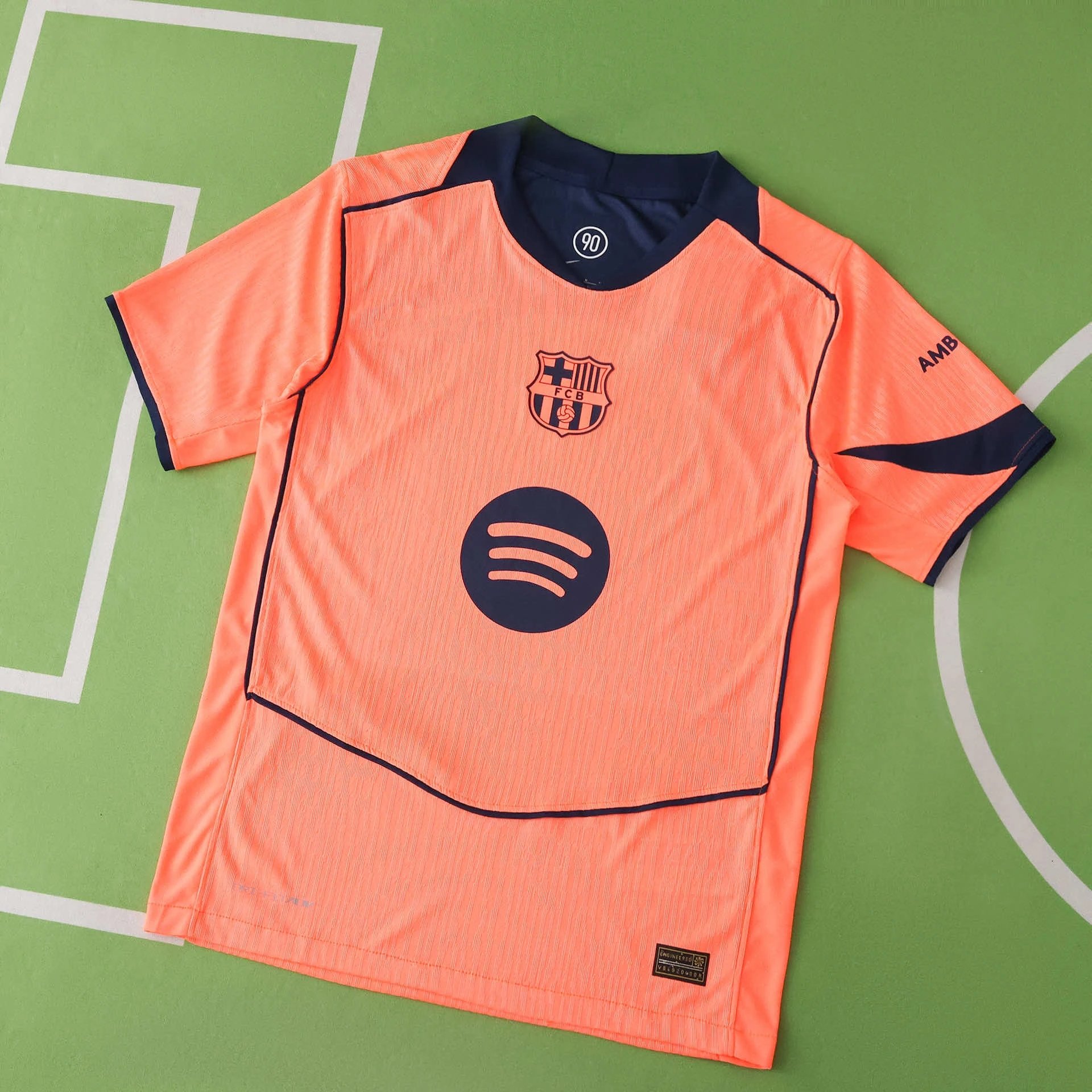 FC Barcelona 2025/26 Away Player Version Jersey (Customization details must be noted during checkout, messages are not accepted)