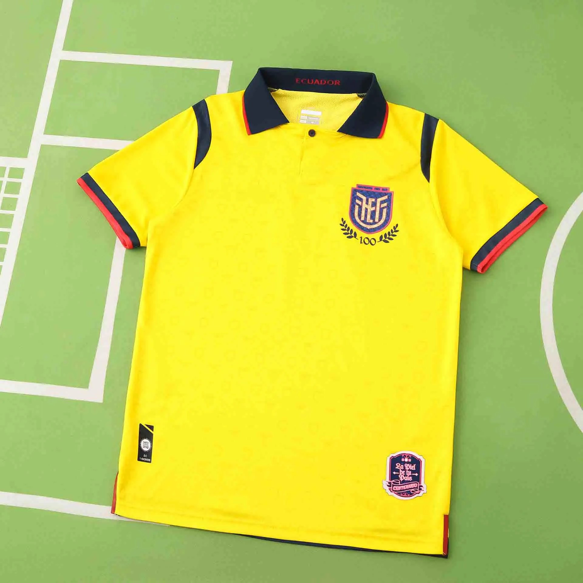 2526 Ecuador Away Yellow Thai Version