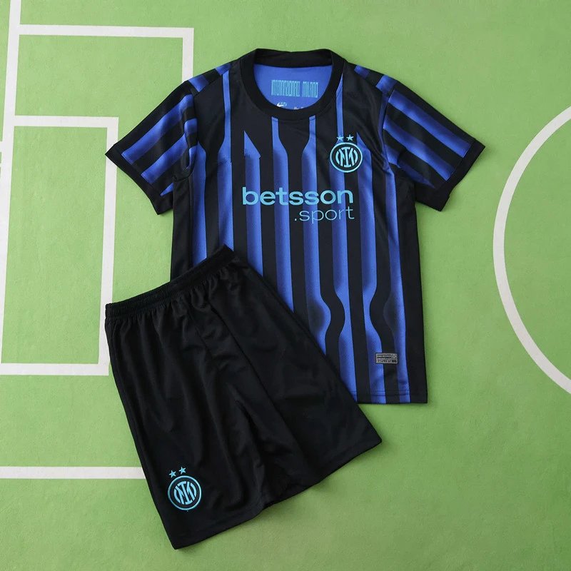 2526 Inter Milan Home Kids Kit (Please note customization info in order remarks; messages won't count)