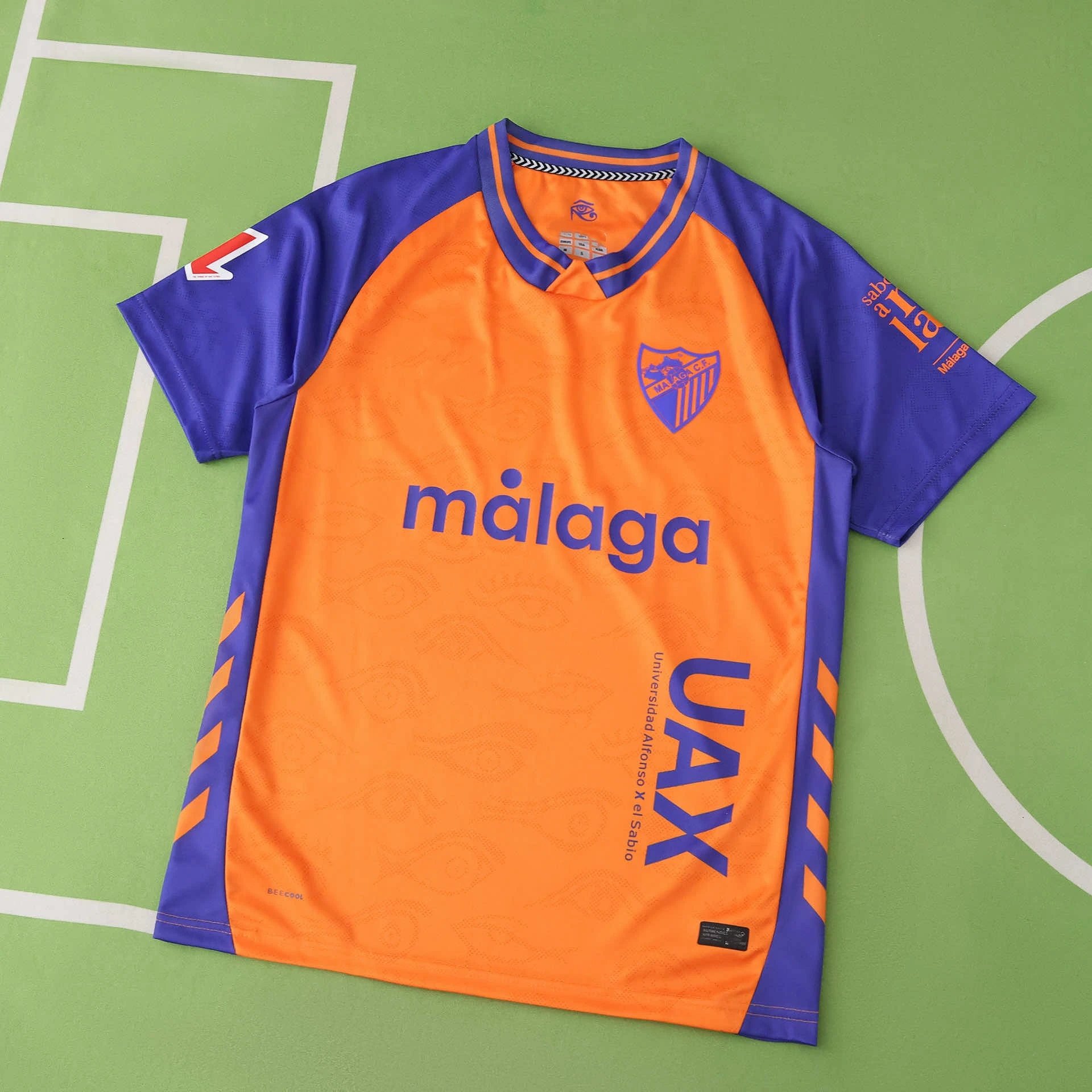 2526 Malaga Away Orange Thai Version (Please note customization info when placing order; messages will not count)