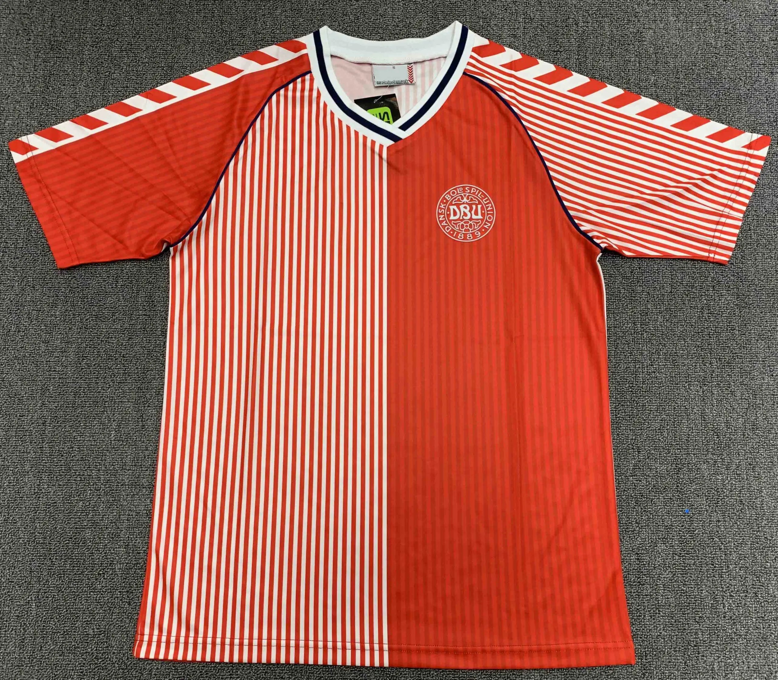 1986 Denmark Home Thai Version (Please note customization info when placing order, messages not checked)