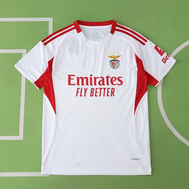 2526 Benfica Away White Thai Version (Customization info must be noted in the order, messaging does not count)