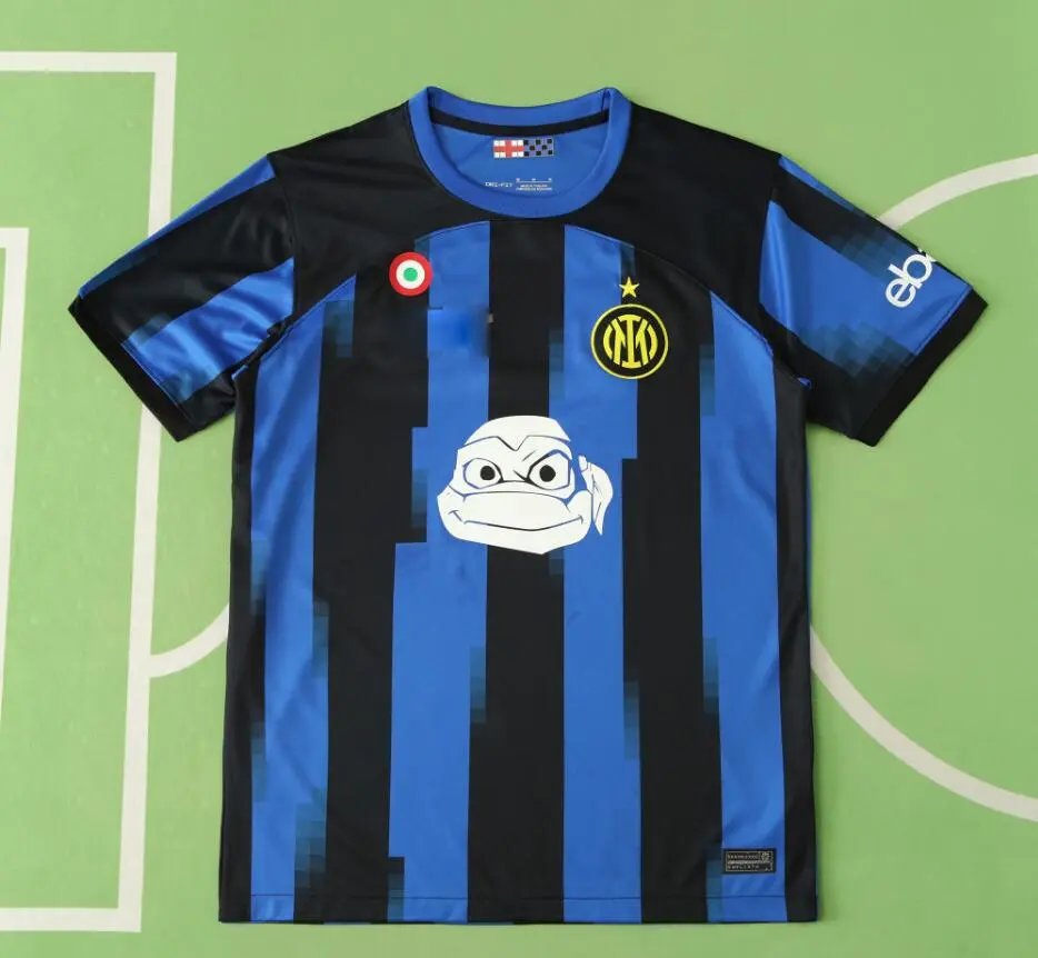 2324 Inter Milan Home Ninja Turtles Thai Version (For custom info, please leave a note when placing order, messages won't count)