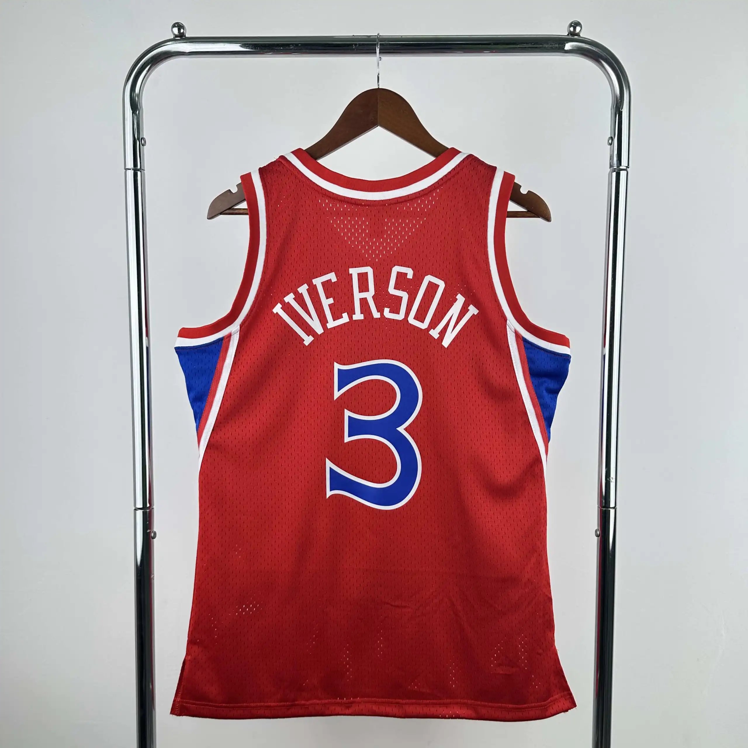 NBA Philadelphia 76ers 3# IVERSON (Please note customization info when placing order, messages won't count)