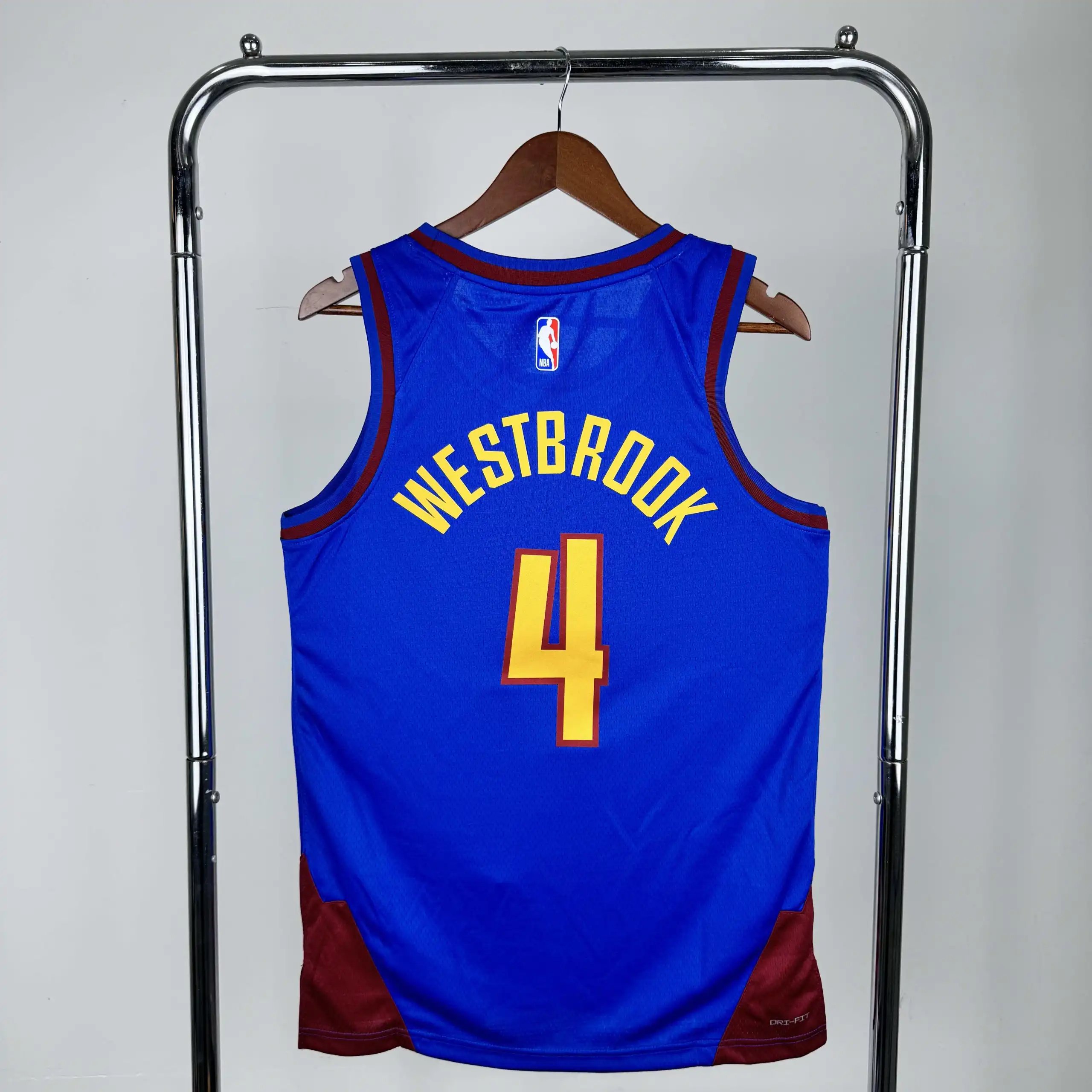 NBA Denver Nuggets 4# WESTBROOK (Please note custom information when placing order, messages are not counted)