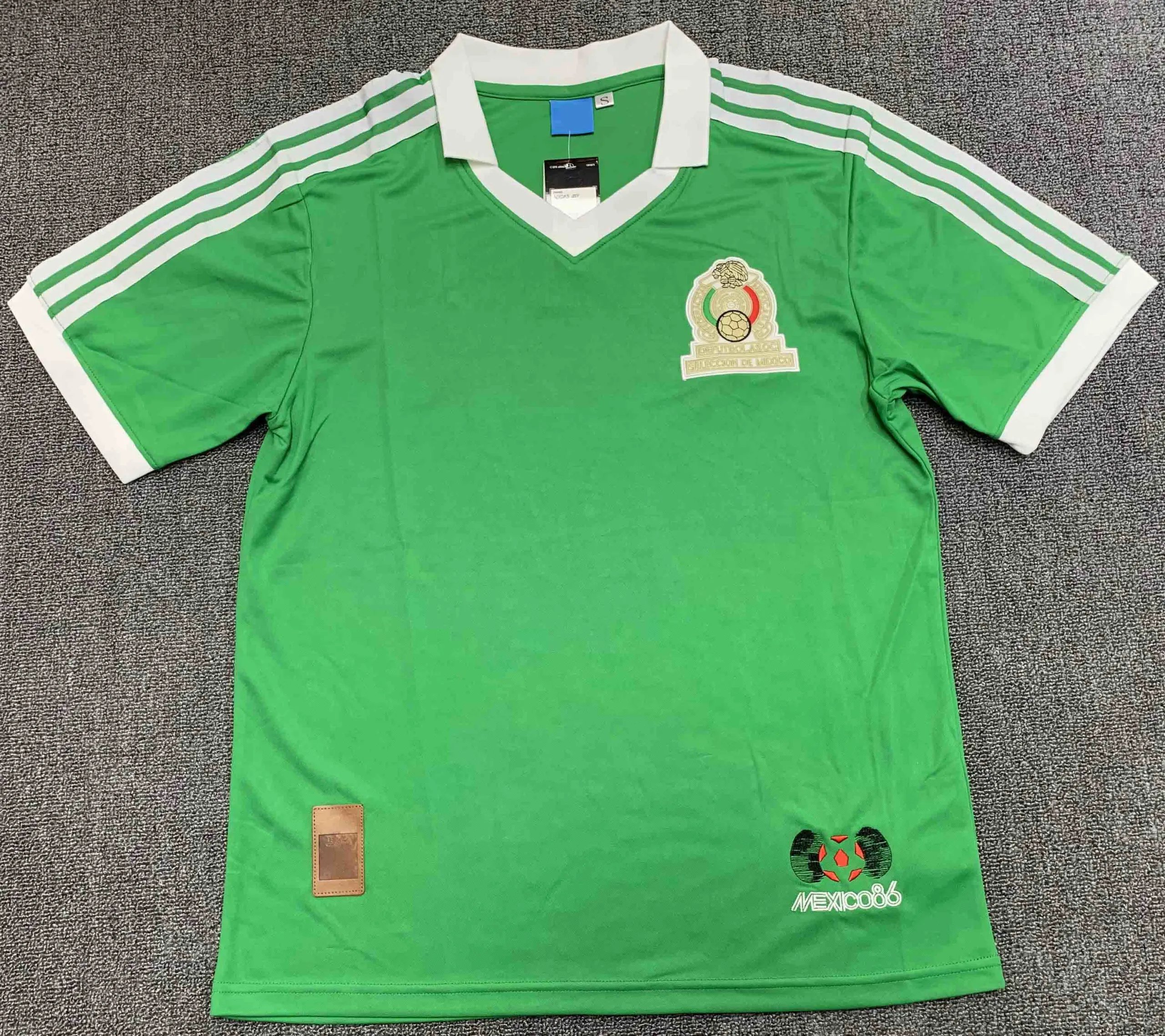 1986 Mexico Home Thai Version (Please note customization info when placing order; messages will not be checked)