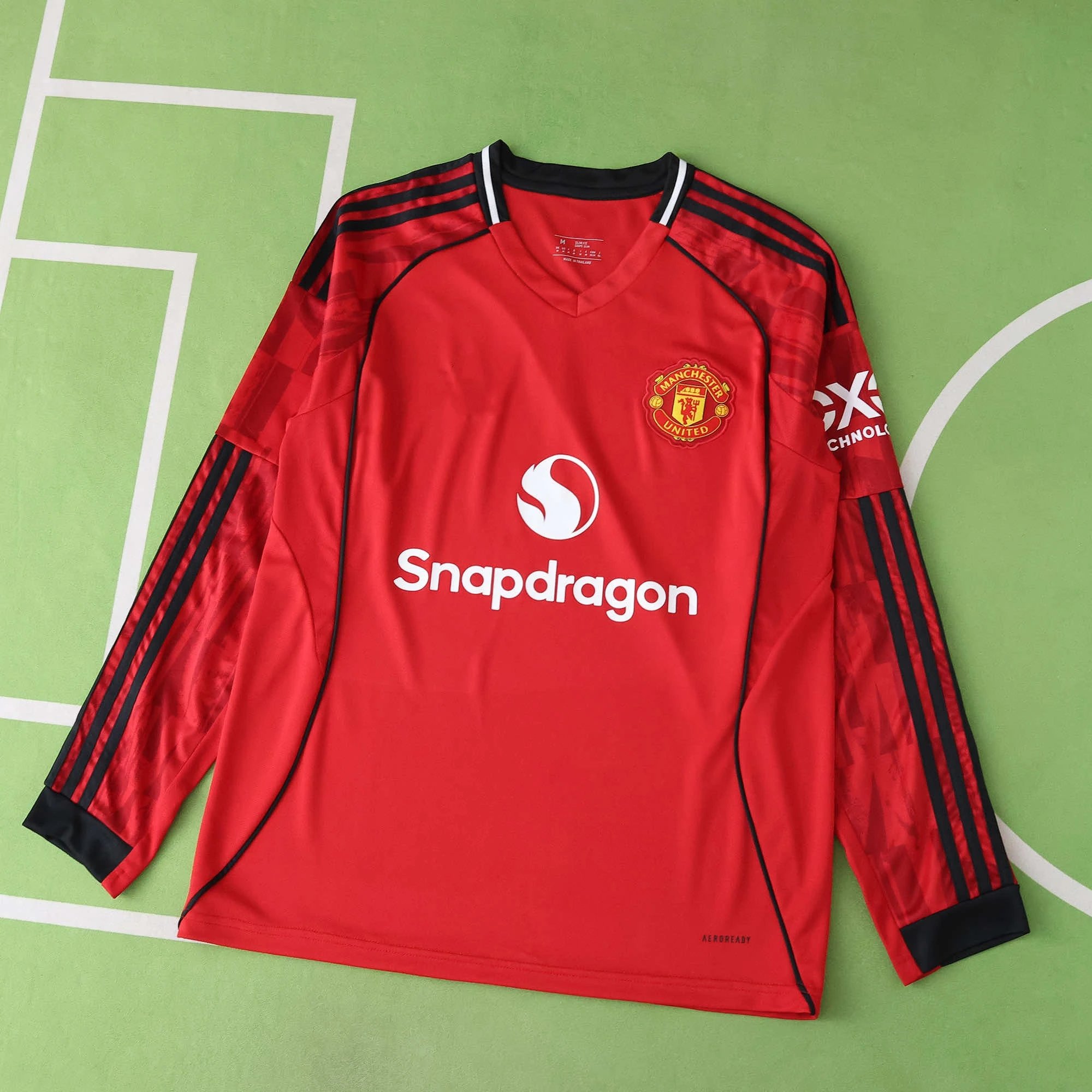 2526 Manchester United Home Long Sleeve Thai Version (Please Note Customization Info When Placing Order, Sending Message Does Not Count)