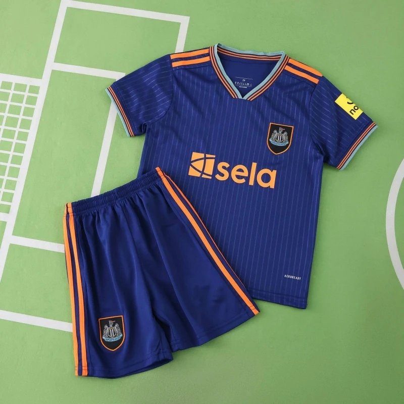 2526 Newcastle Second Away Kids' Apparel (Please note customization details in order remarks; messages are not counted)