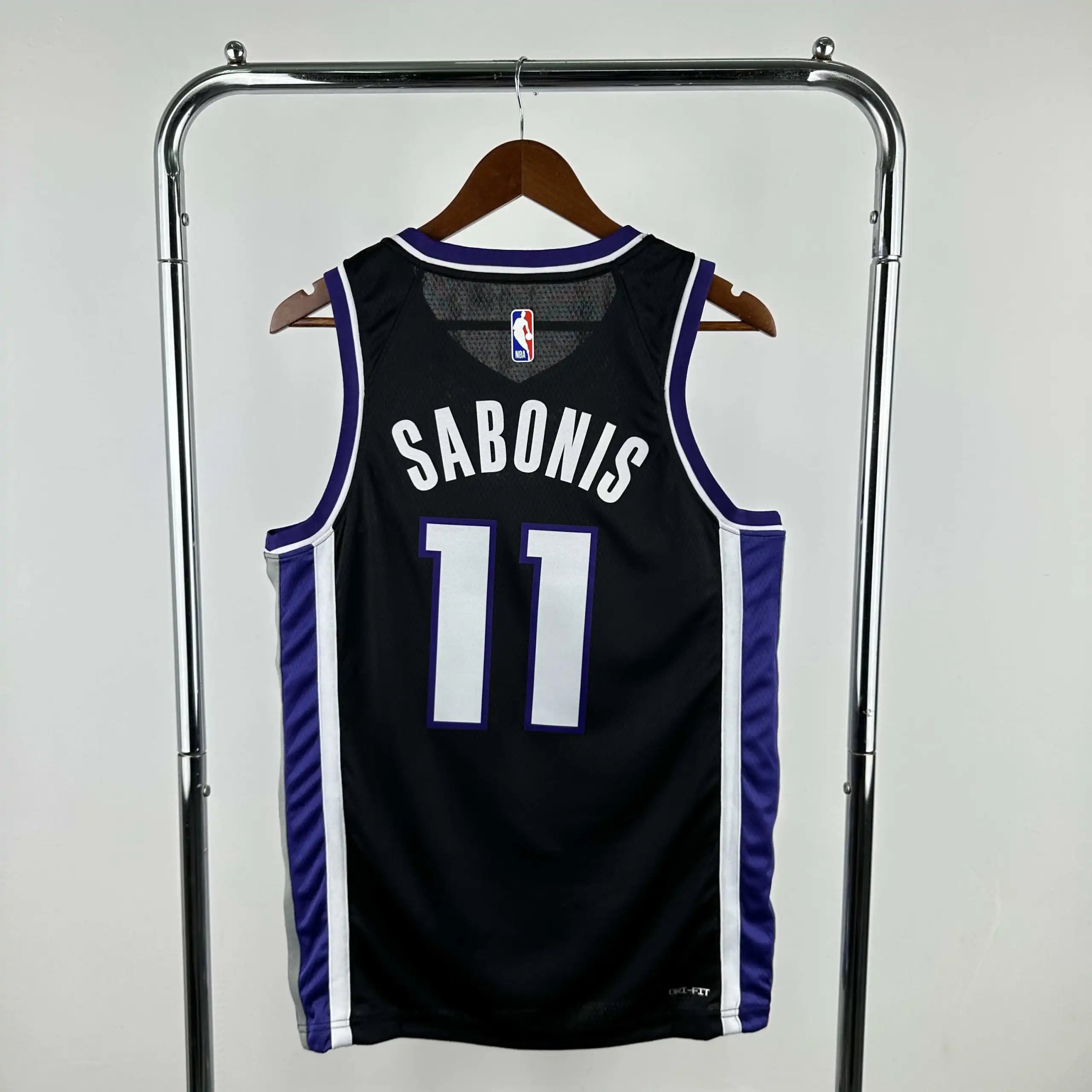 NBA Sacramento Kings 11 # SABONIS (For customization, please leave a note when placing the order and do not send private messages)