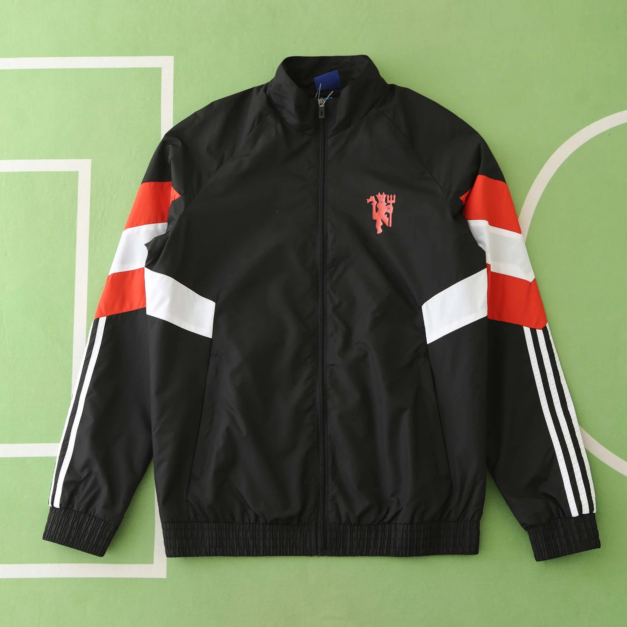 24/25 Manchester United Windbreaker Training Jacket (For customization, please leave a note when placing your order. Do not send private messages.)