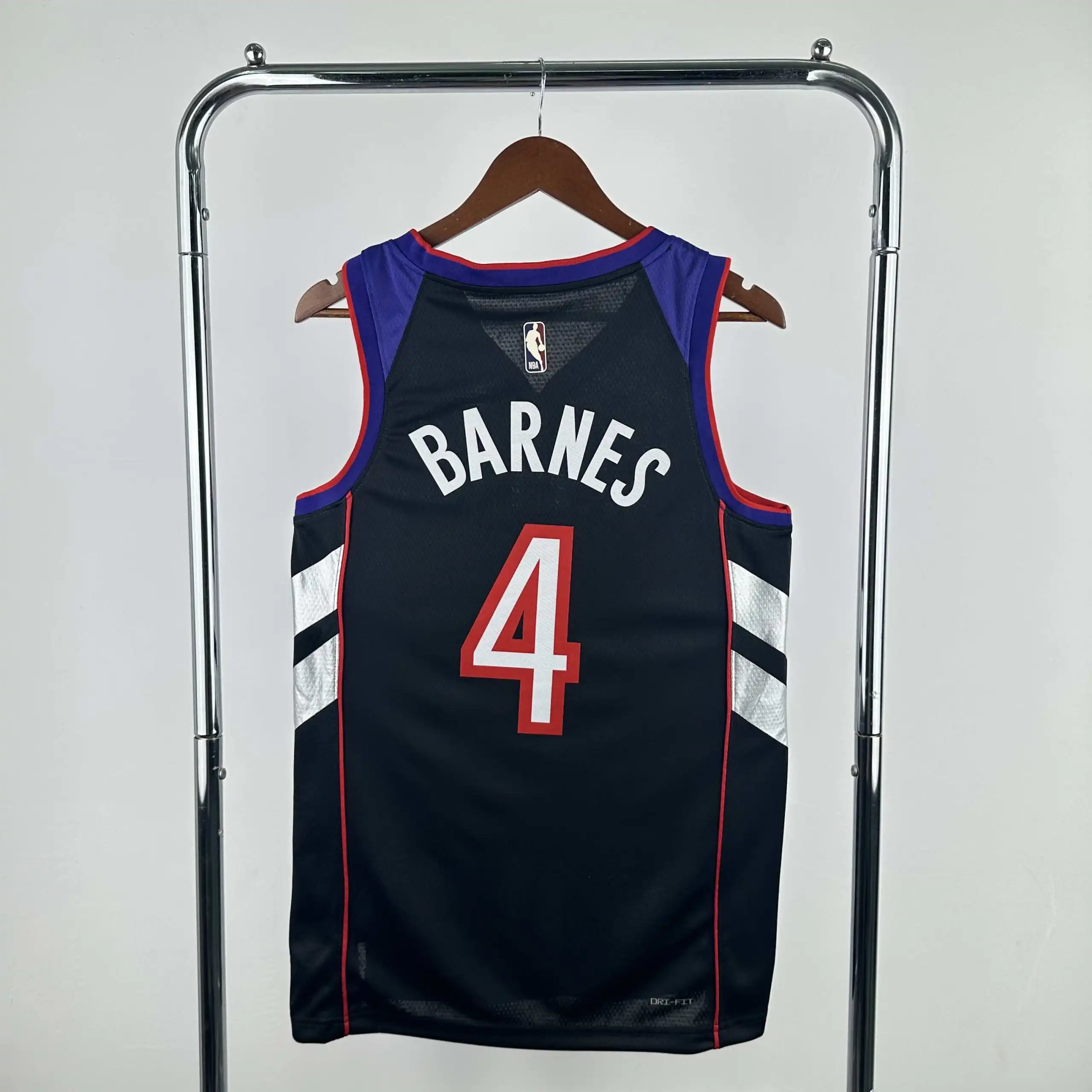 NBA Toronto Raptors #4 BARNES (Please leave custom details in the order notes; messages are not considered)