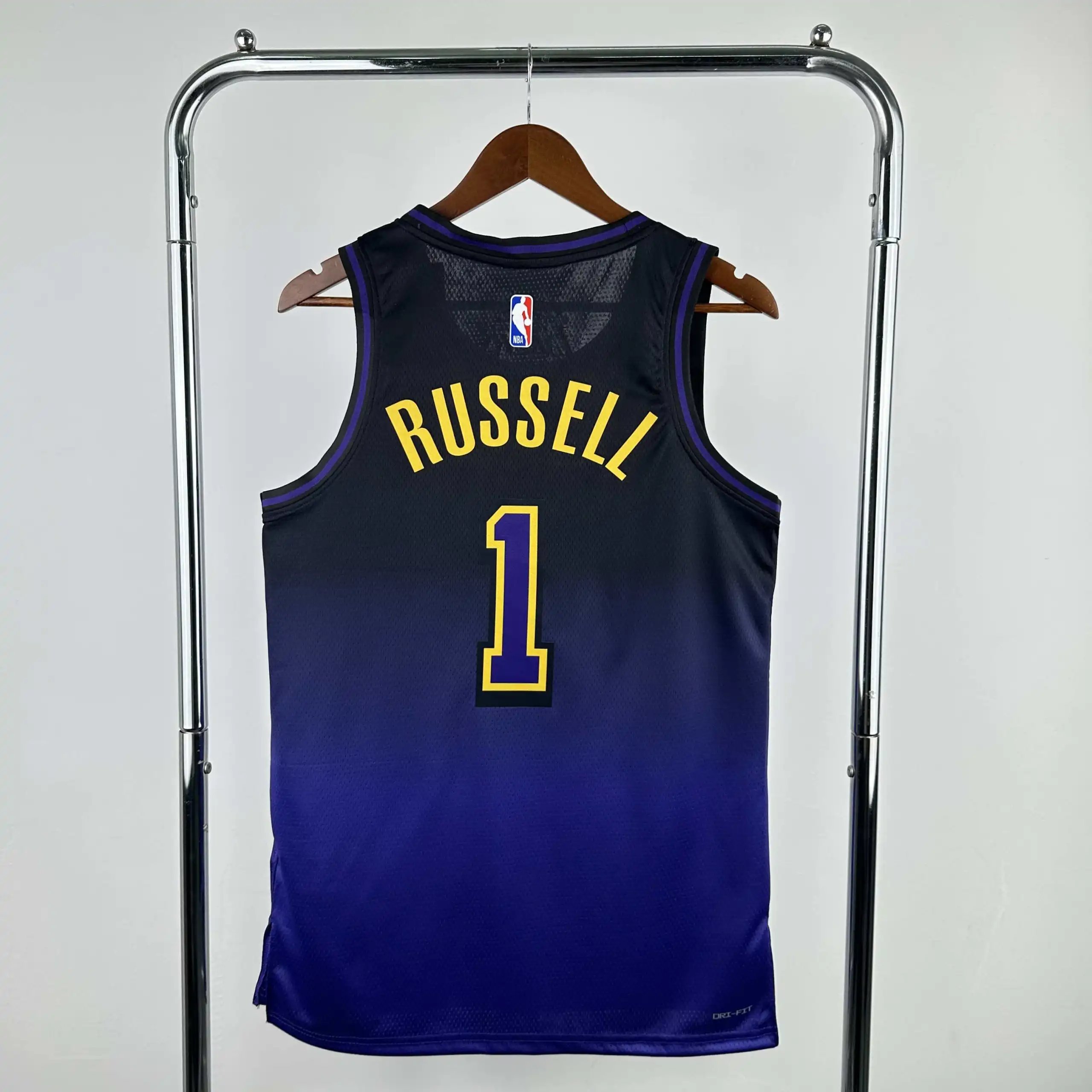 NBA L.A. Lakers #1 Russell (Please leave customization notes when placing the order; messages won't be honored)