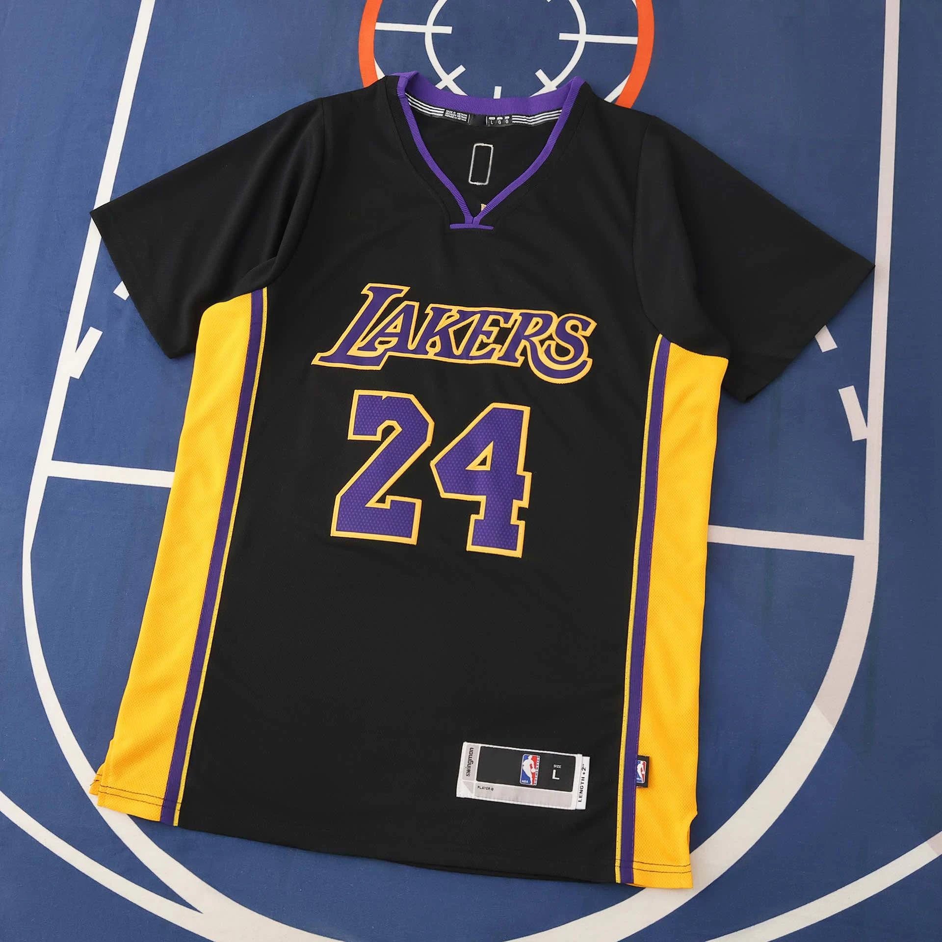 2025-26 NBA Los Angeles Lakers Black #24 BRYANT T-Shirt