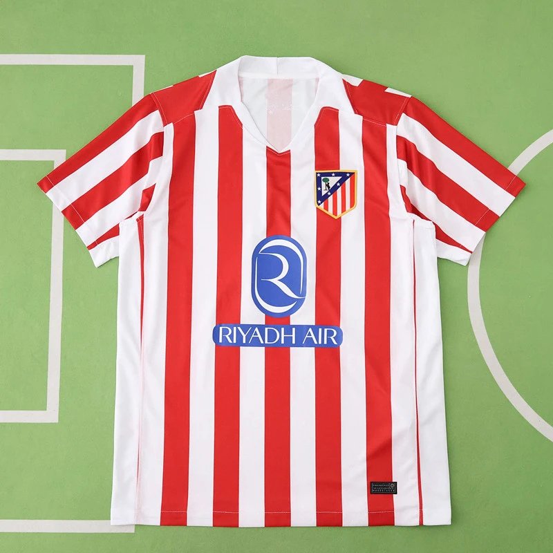 2526 Atletico Madrid Home Replica Jersey (Please note custom info in the order, messages will not be processed)