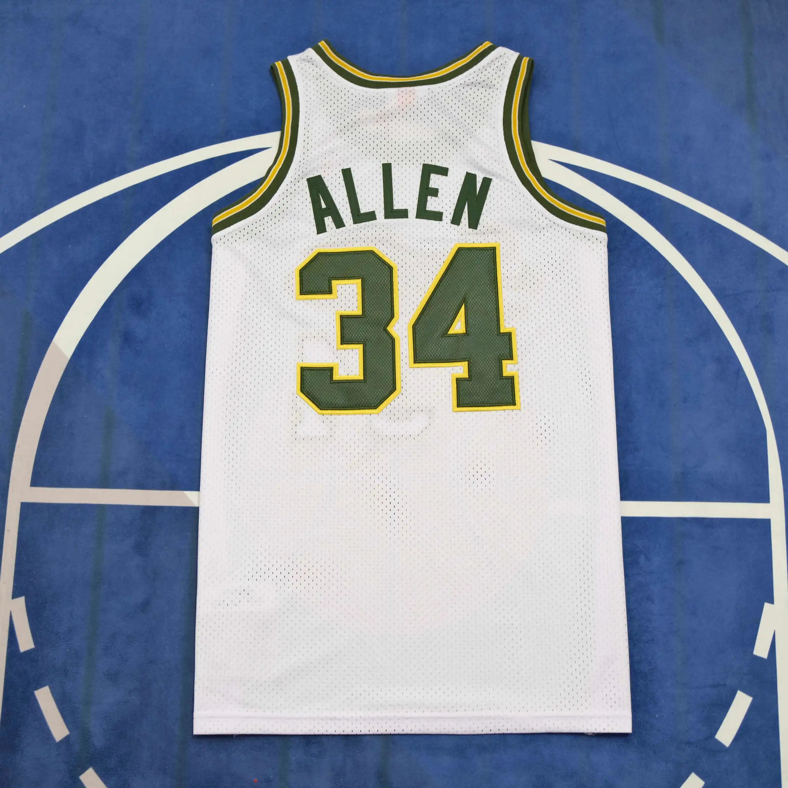 NBA Oklahoma City Thunder #34 Allen (Please leave customization info in order notes; messages are not accepted)