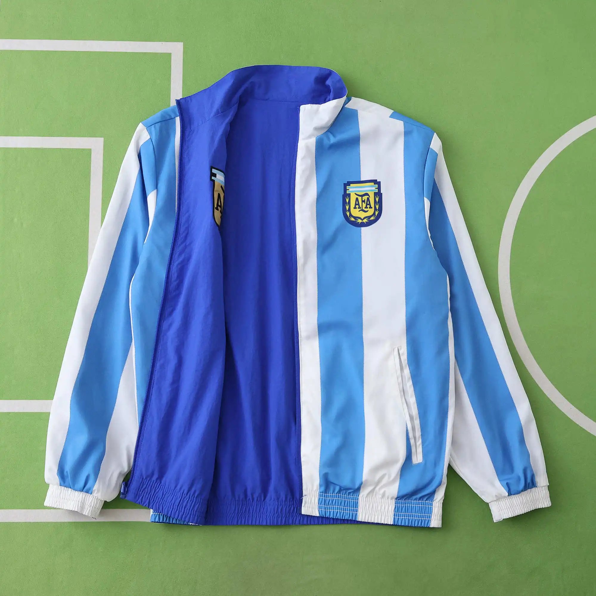 1986 Argentina Blue and White Reversible Jersey (Please note customization info in order remarks, messages do not count)