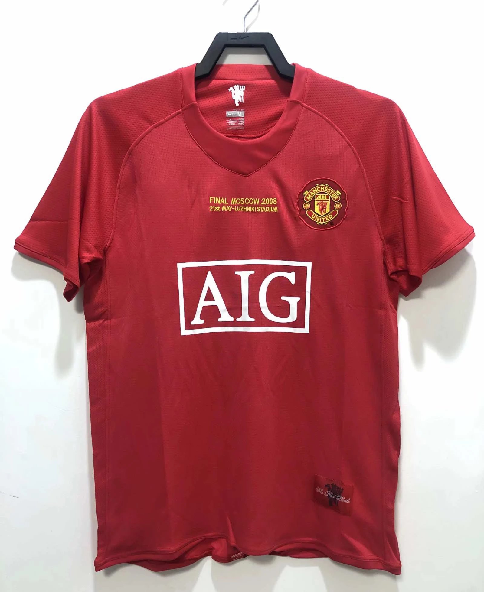 0708 Manchester United Home Champions League Version Thai Version (Please note customization info when placing order, messages not viewed)