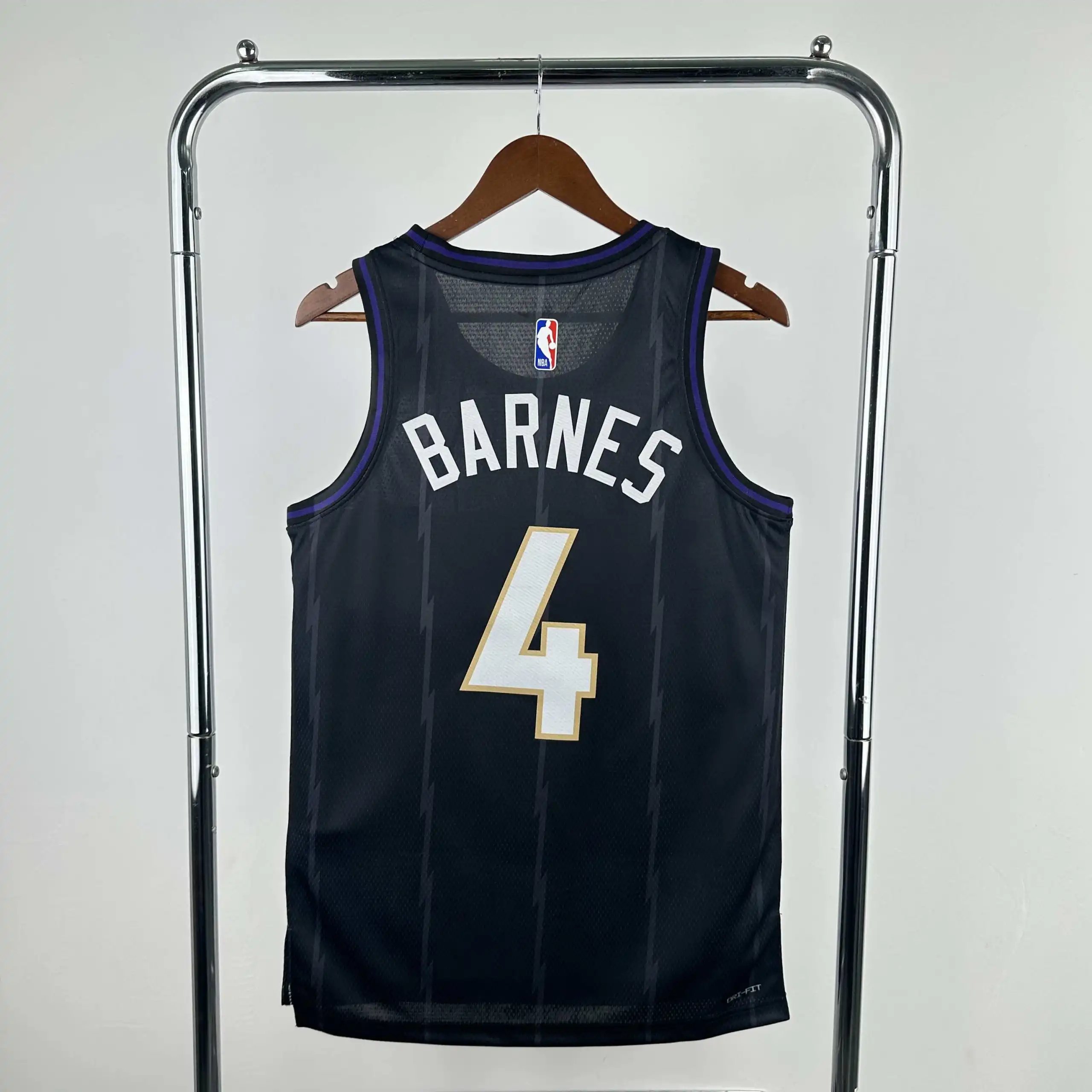 NBA Toronto Raptors 4# BARNES (For customization, please leave a note with your order, do not send private messages)