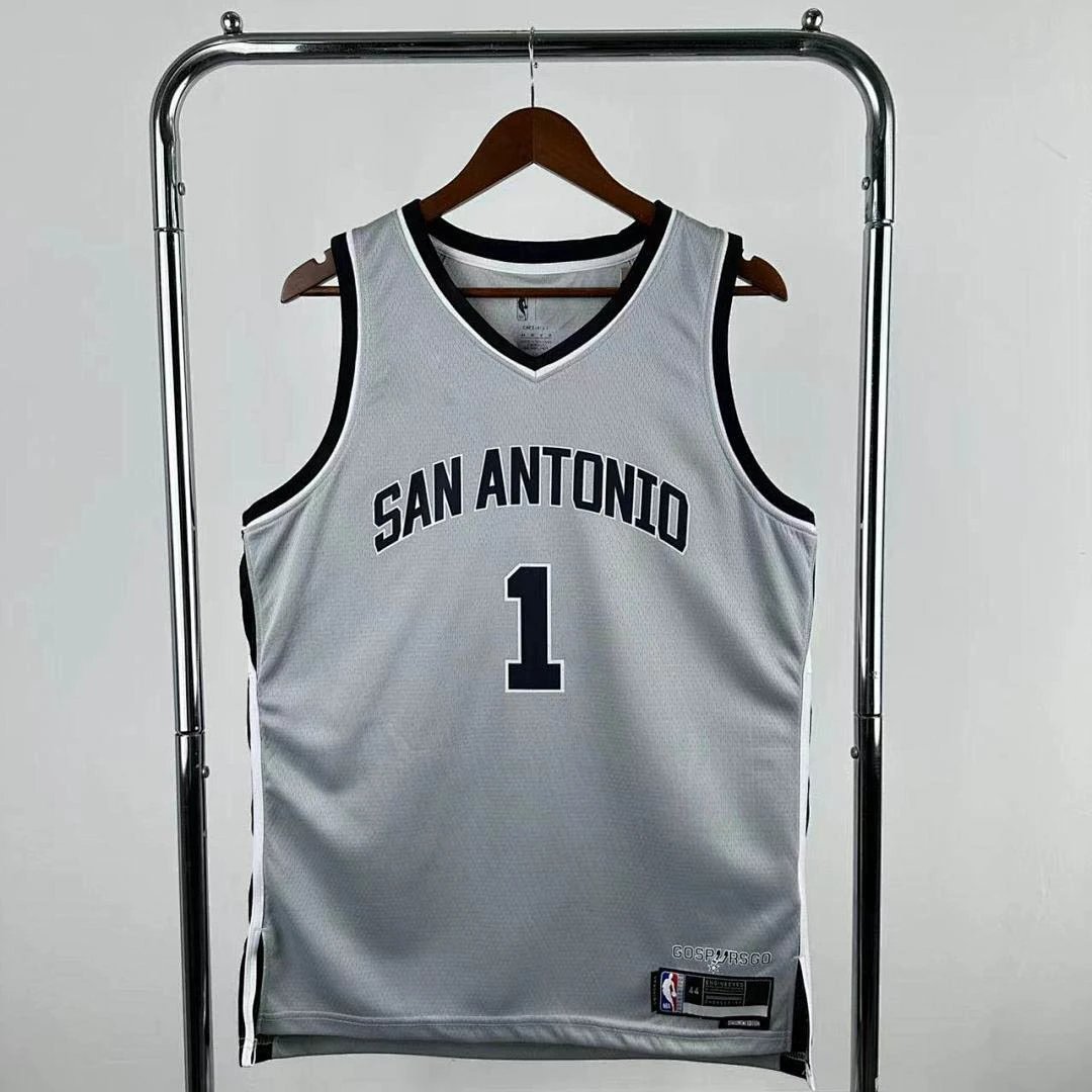 25-26 NBA San Antonio Spurs City Edition 1-WEMBANYAMA