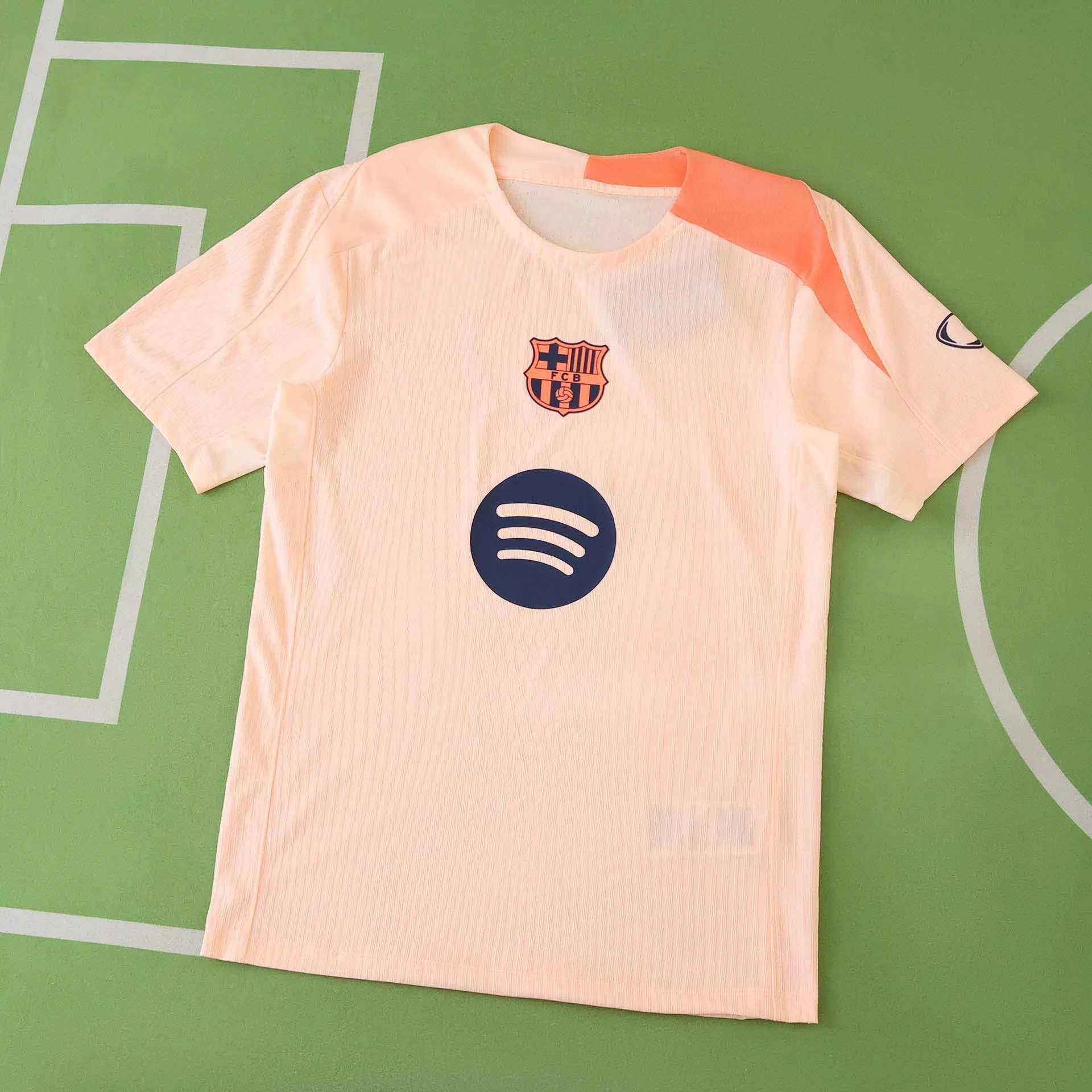 2526 Barcelona Pink Pre-Match Jersey Player Version (Please note customization info in order remarks, messages not accepted)