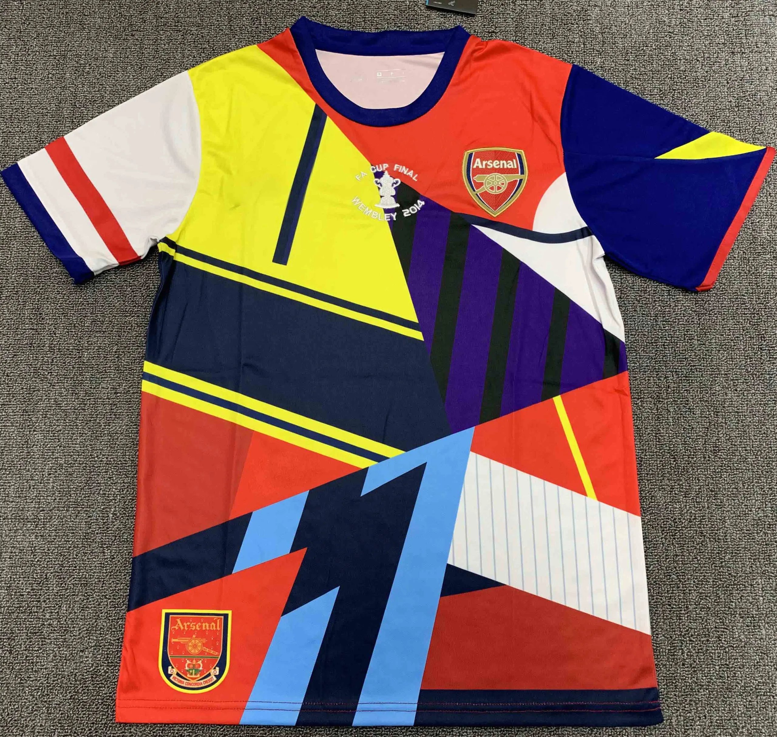 2014 Arsenal Color Commemorative Edition Thai Version (Please note customization info when placing order, messages won't be checked)