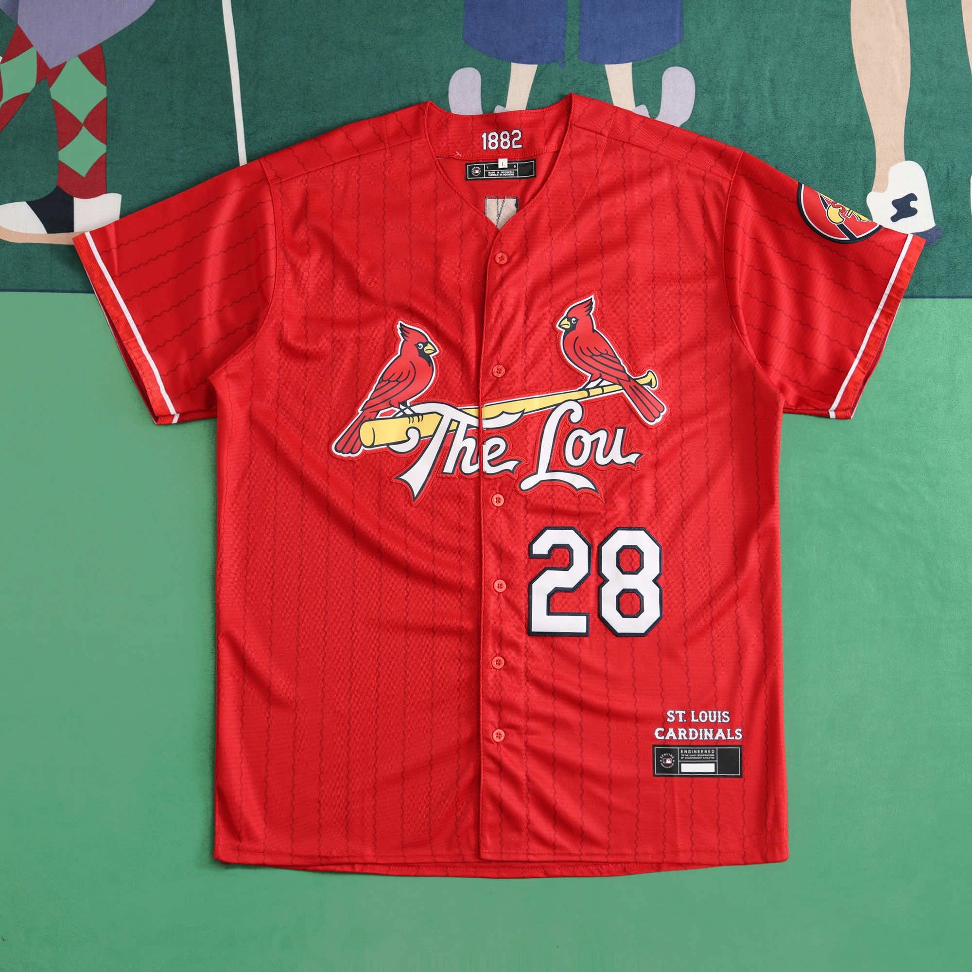 MLB St. Louis Cardinals 28NO (For customization info, please leave a note when placing your order; sending a message does not count)