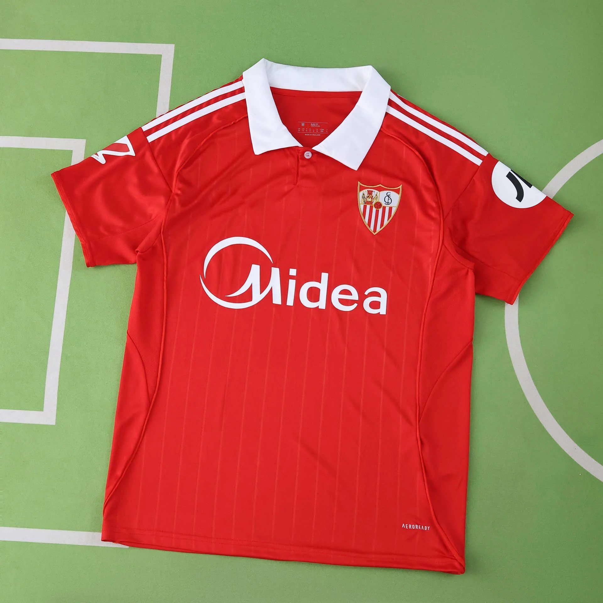 2526 Sevilla Away Red Thai Version (Please note customization info when placing order, messages not counted)