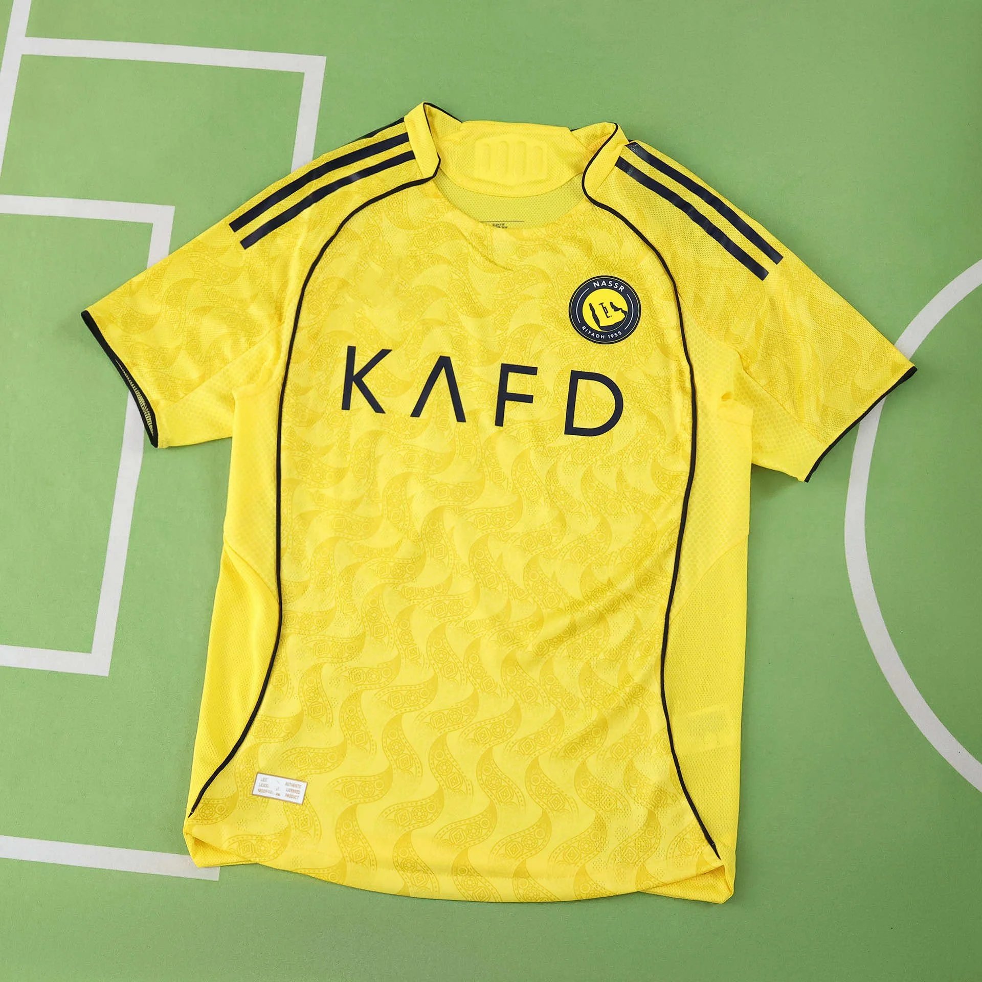 25/26 Al Nassr Home Player Version Jersey (Please note customization details in your order remarks; messages will not be accepted)