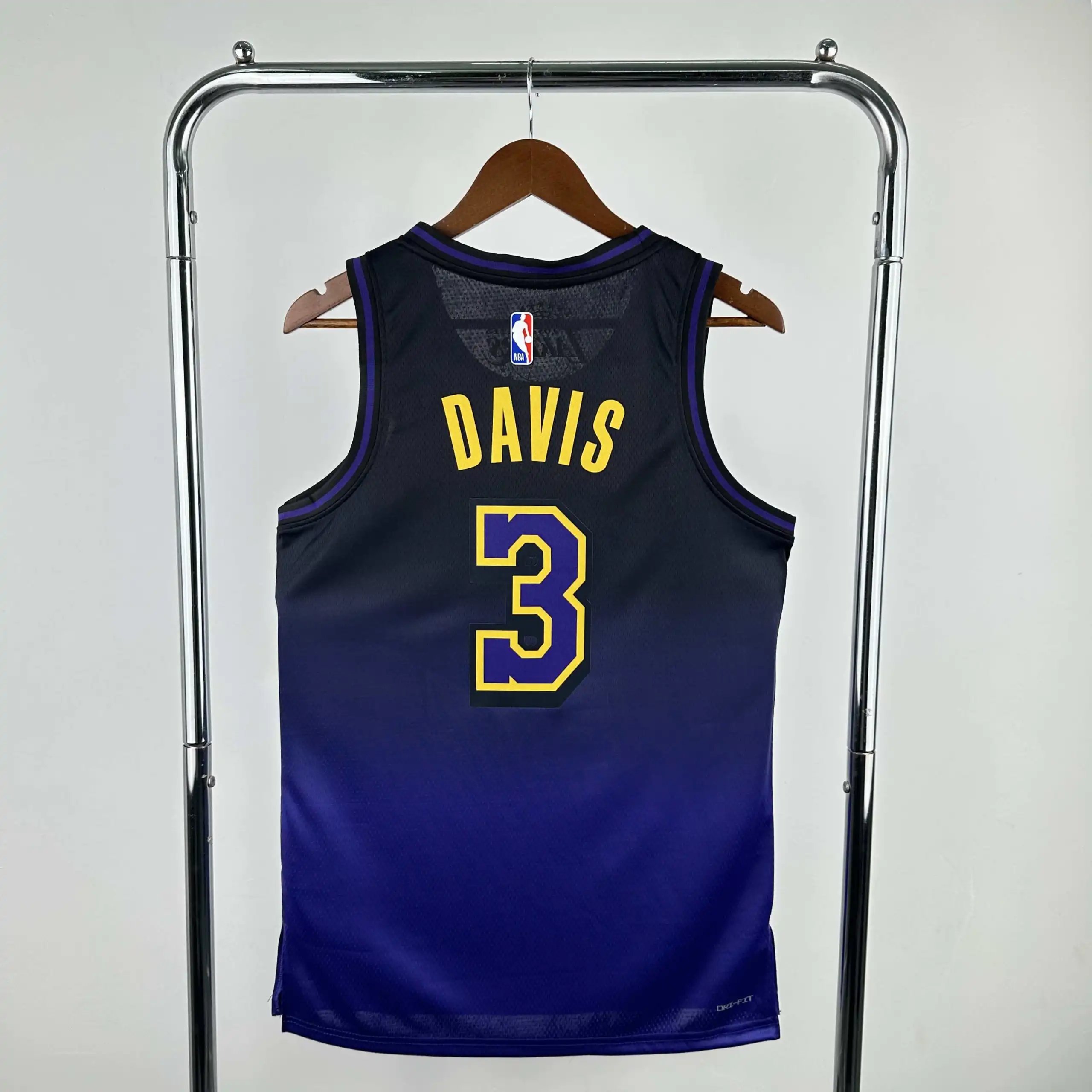 NBA L.A. Lakers 3#DAVIS（定制信息请在下单时备注，发消息不算）