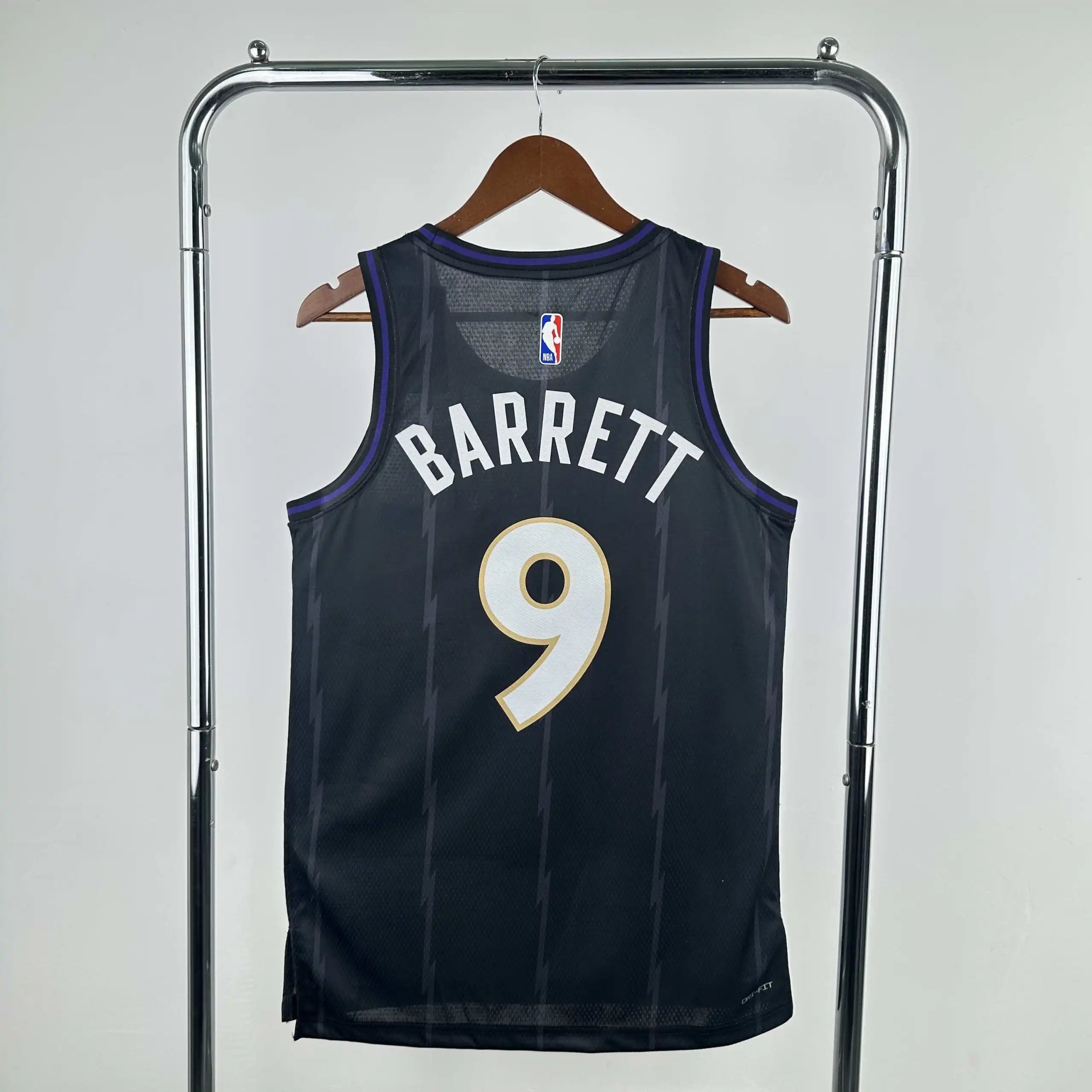 NBA Toronto Raptors 9#BARRETT（定制信息请在下单时备注，发消息不算）