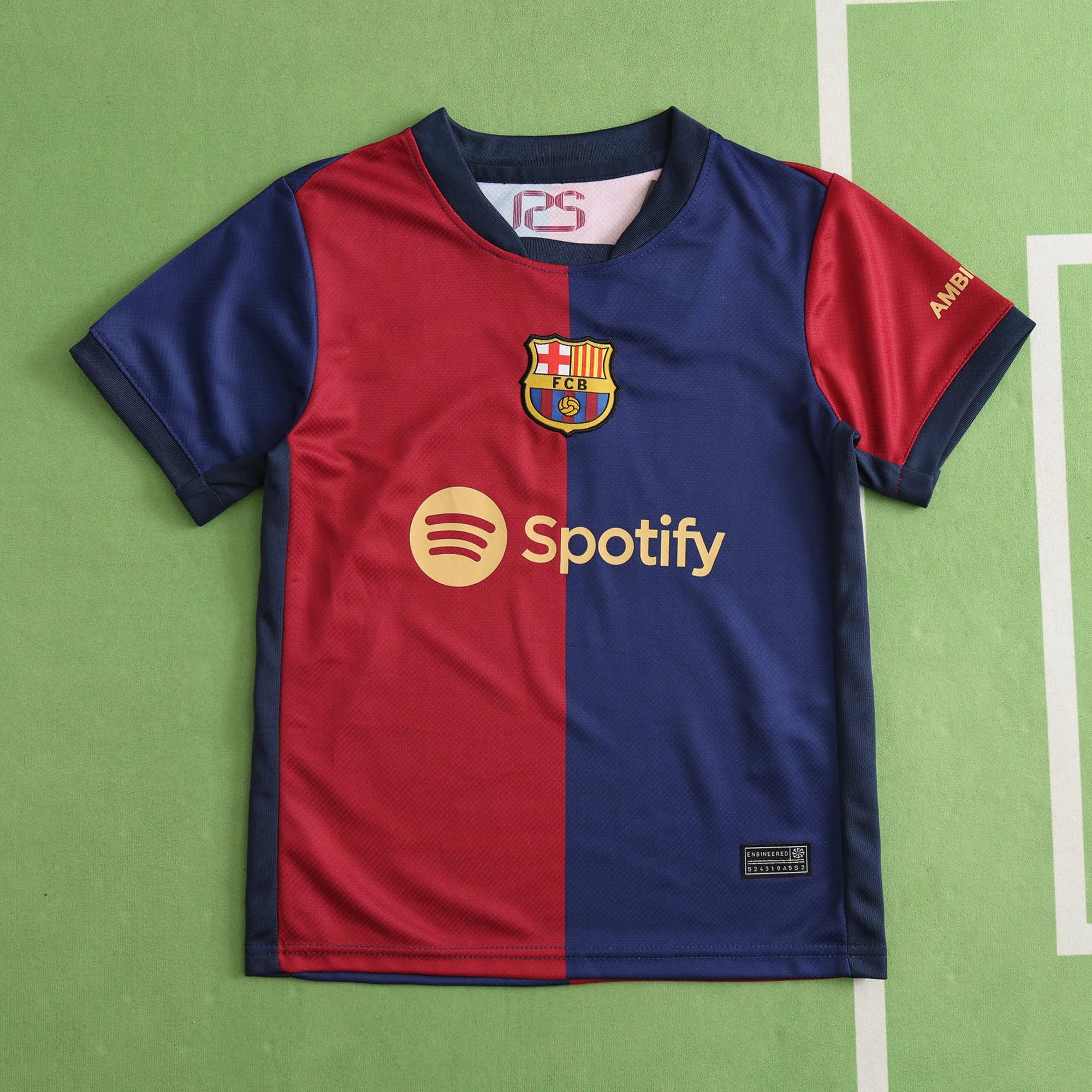 2425 Barcelona Home Youth Kit (For customization, please leave a note when ordering, do not send private messages)