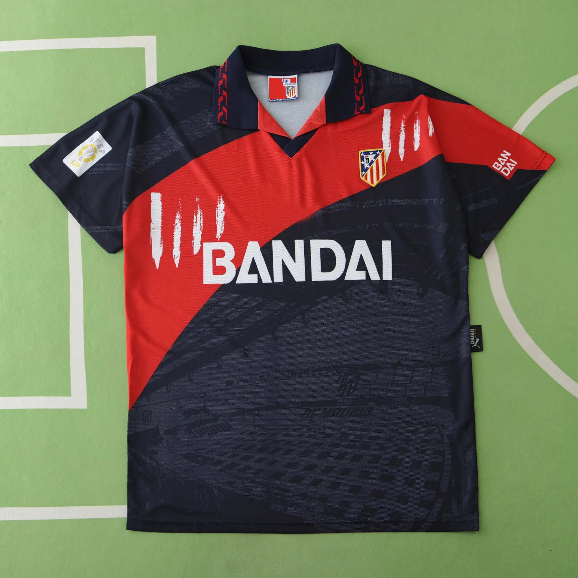 9697 Madrid Away Black Thailand Version (Please note customization info when placing order, messages not counted)