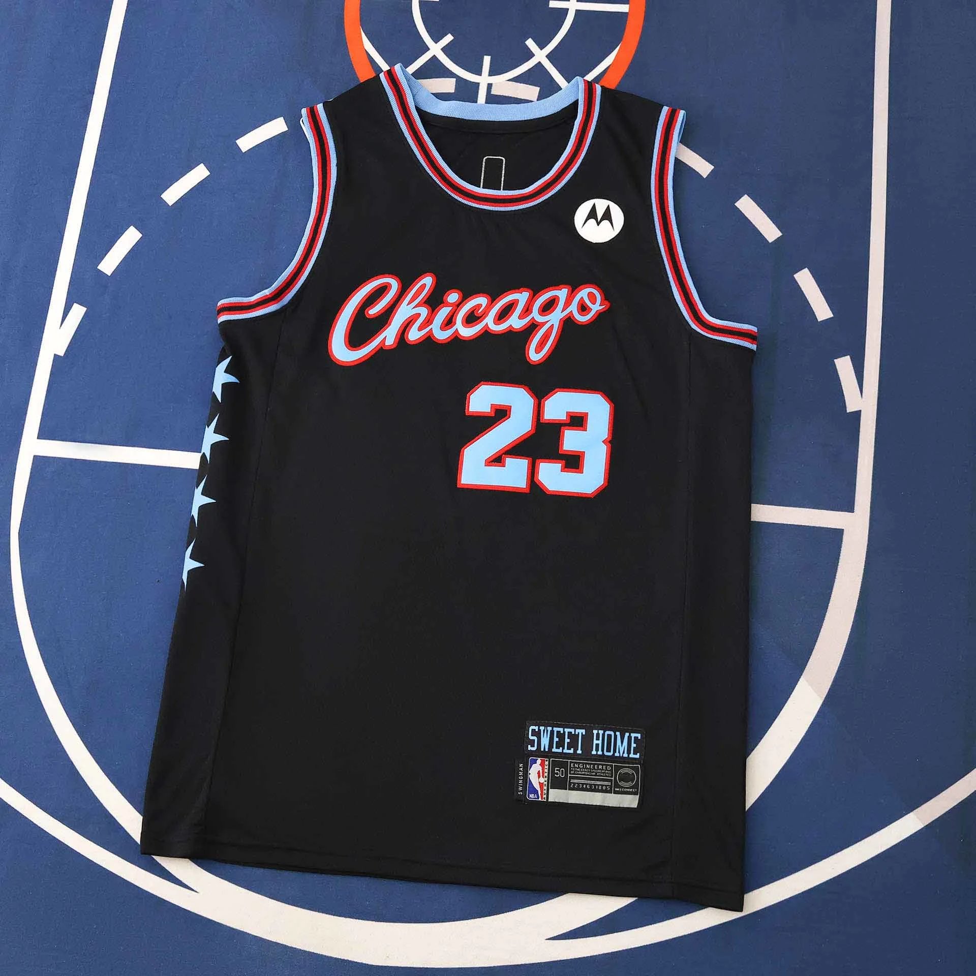 2025-26 NBA Chicago Bulls Black 23# JORDAN