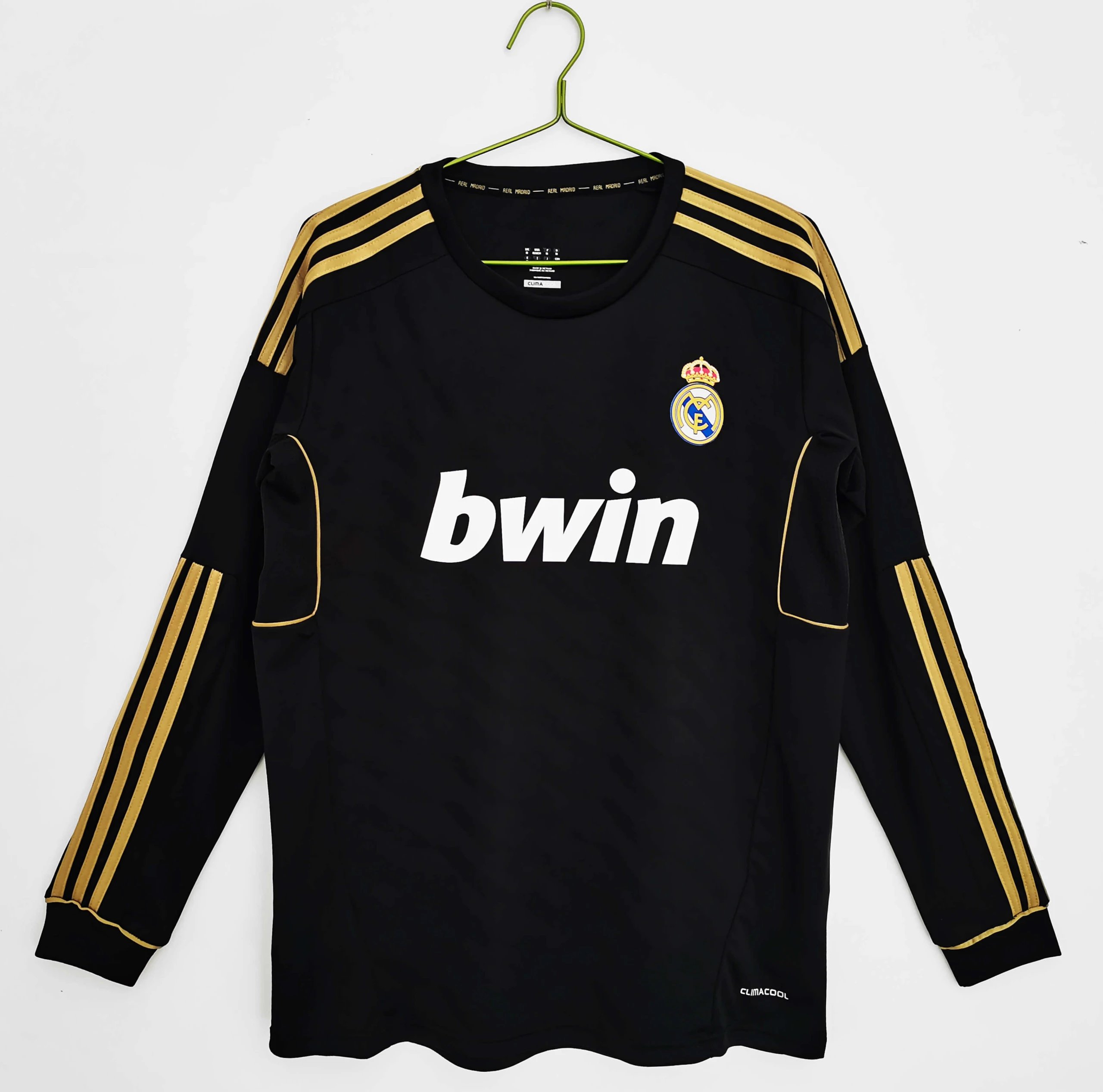 1112 Real Madrid Away Long Sleeve Thai Version (Customization Info: Please Note in Order, Messages Not Checked)