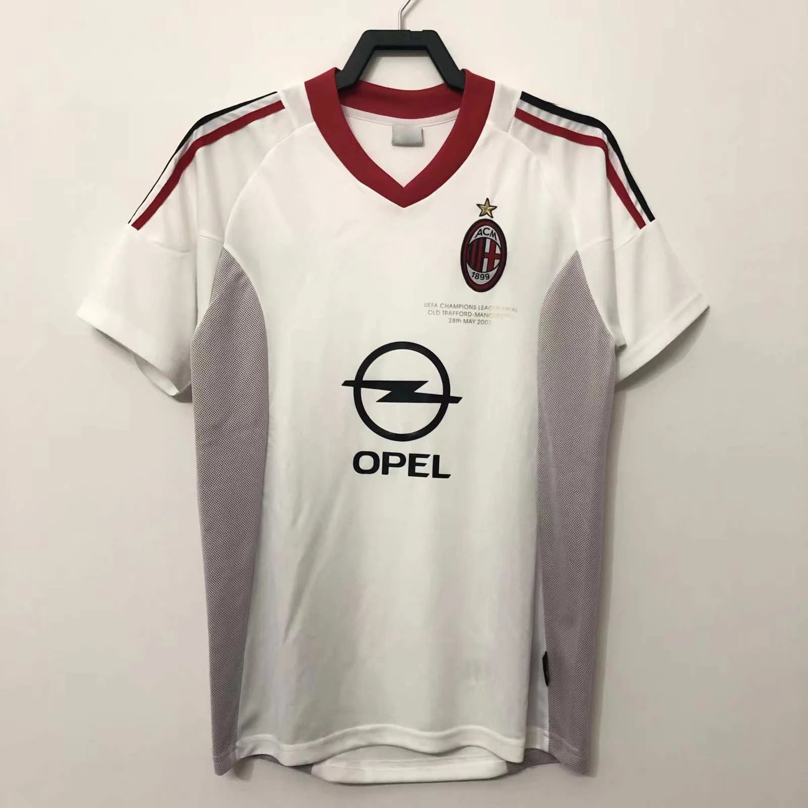2002 AC Milan Away Thai Version (Please note customization info in order remarks, messages will not be checked)
