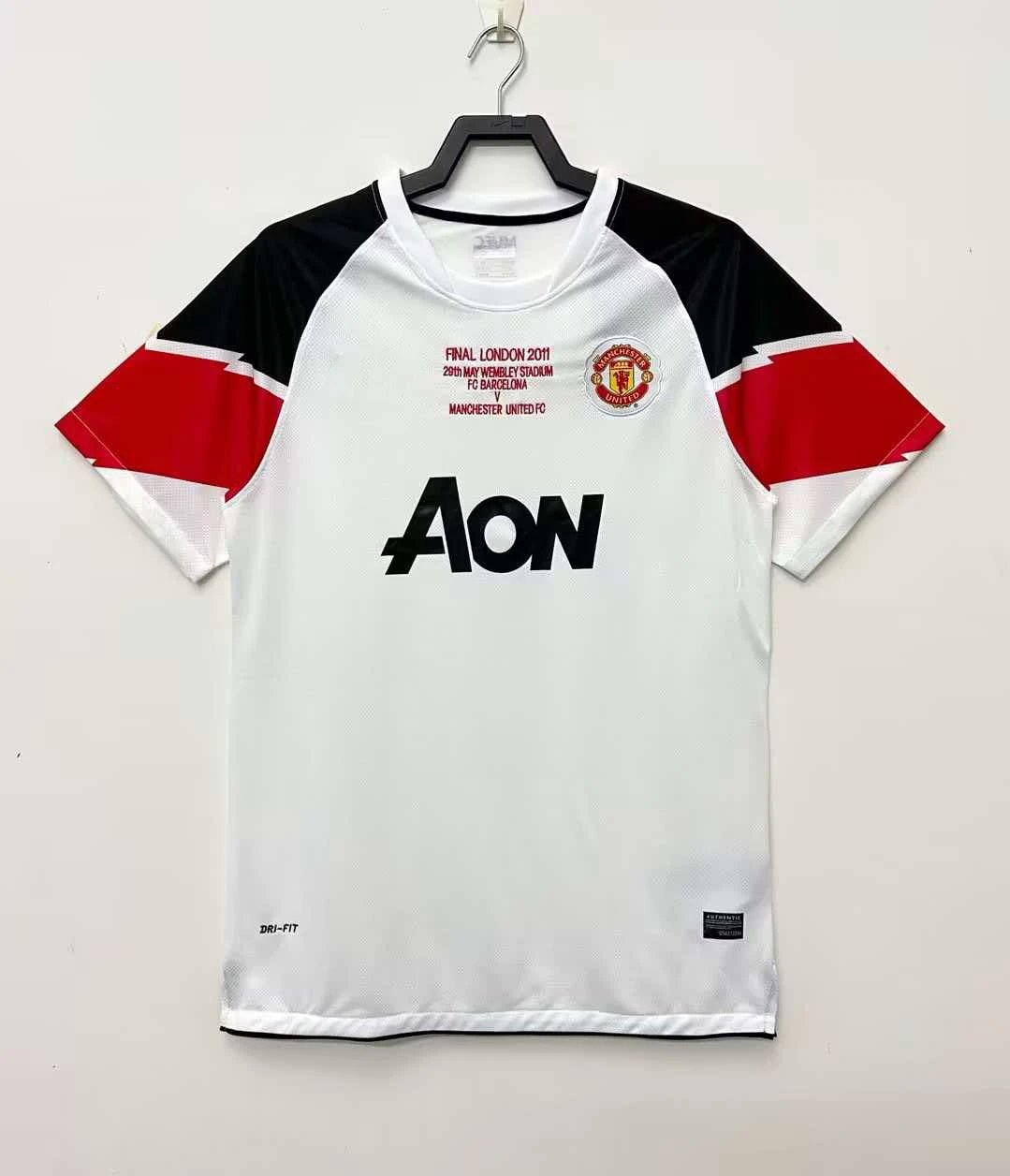 1112 Manchester United Away Champions League Version Thai Edition (Please note customization info when placing order, messages will not be checked)