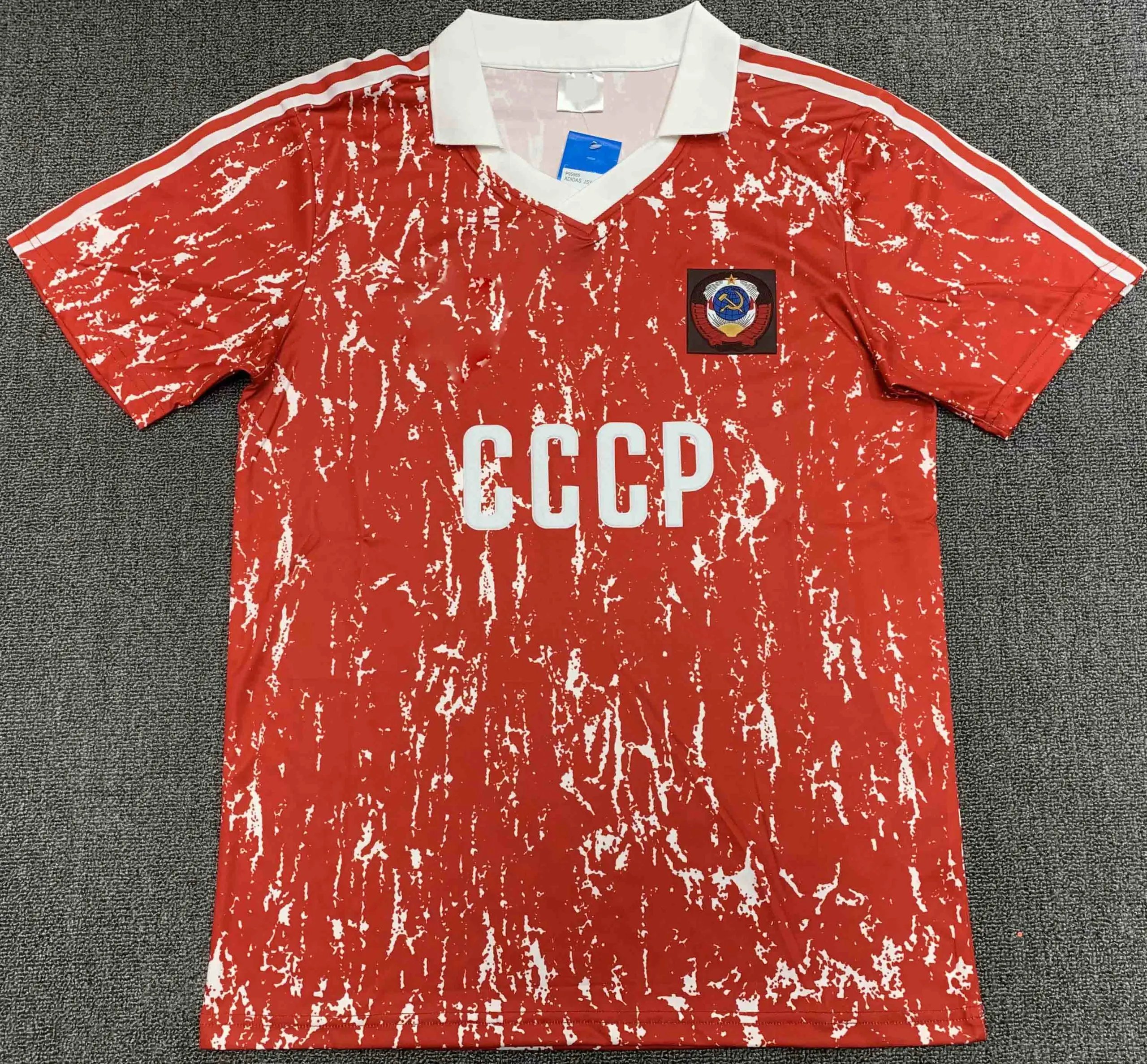 1990 USSR Home Jersey Custom Thai Version (Please note customization details when placing order, messages will not be checked)