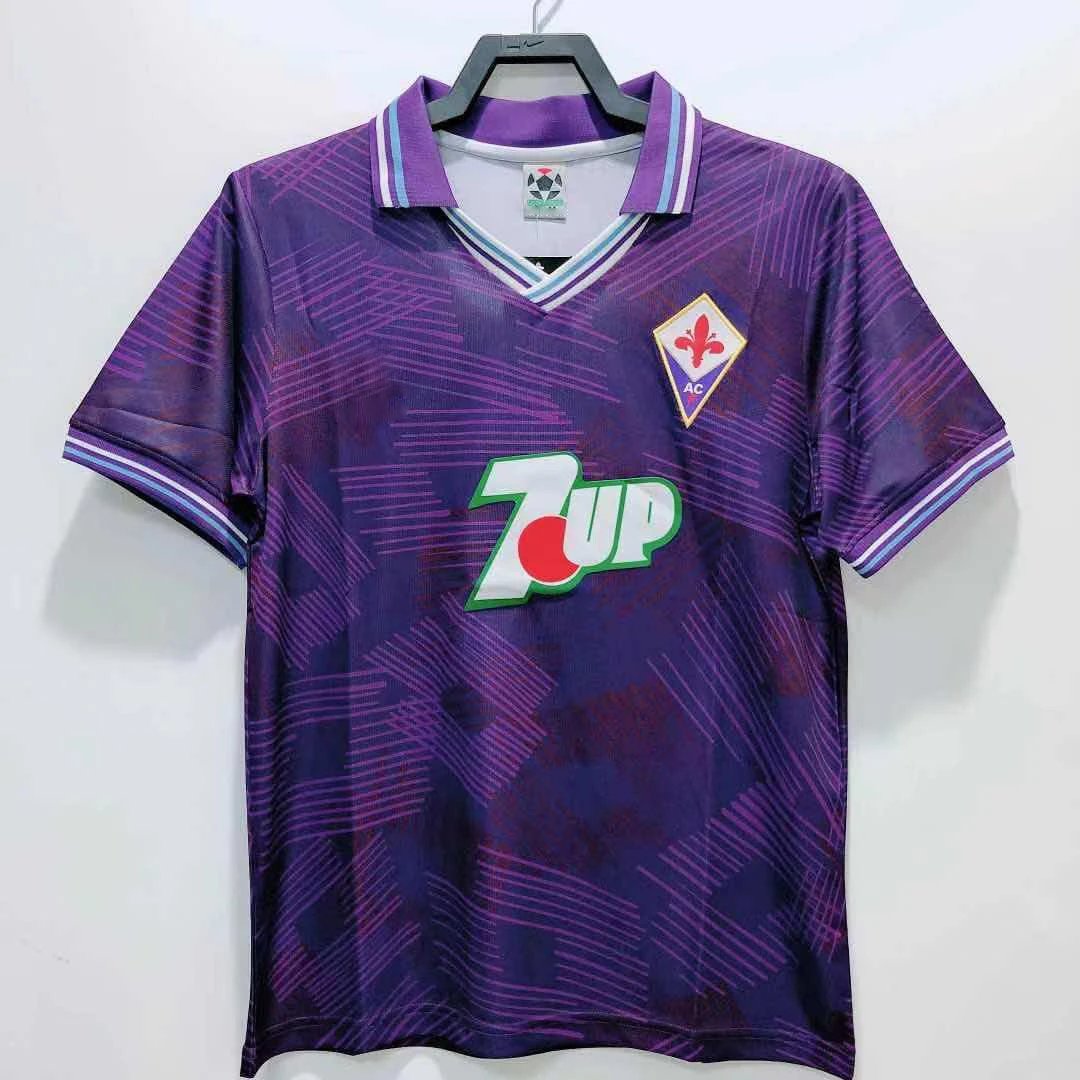 9293 Fiorentina Home Thai Version (Please note customization info when ordering, private messages will not be checked) (For customization, please note when ordering, do not send private messages)