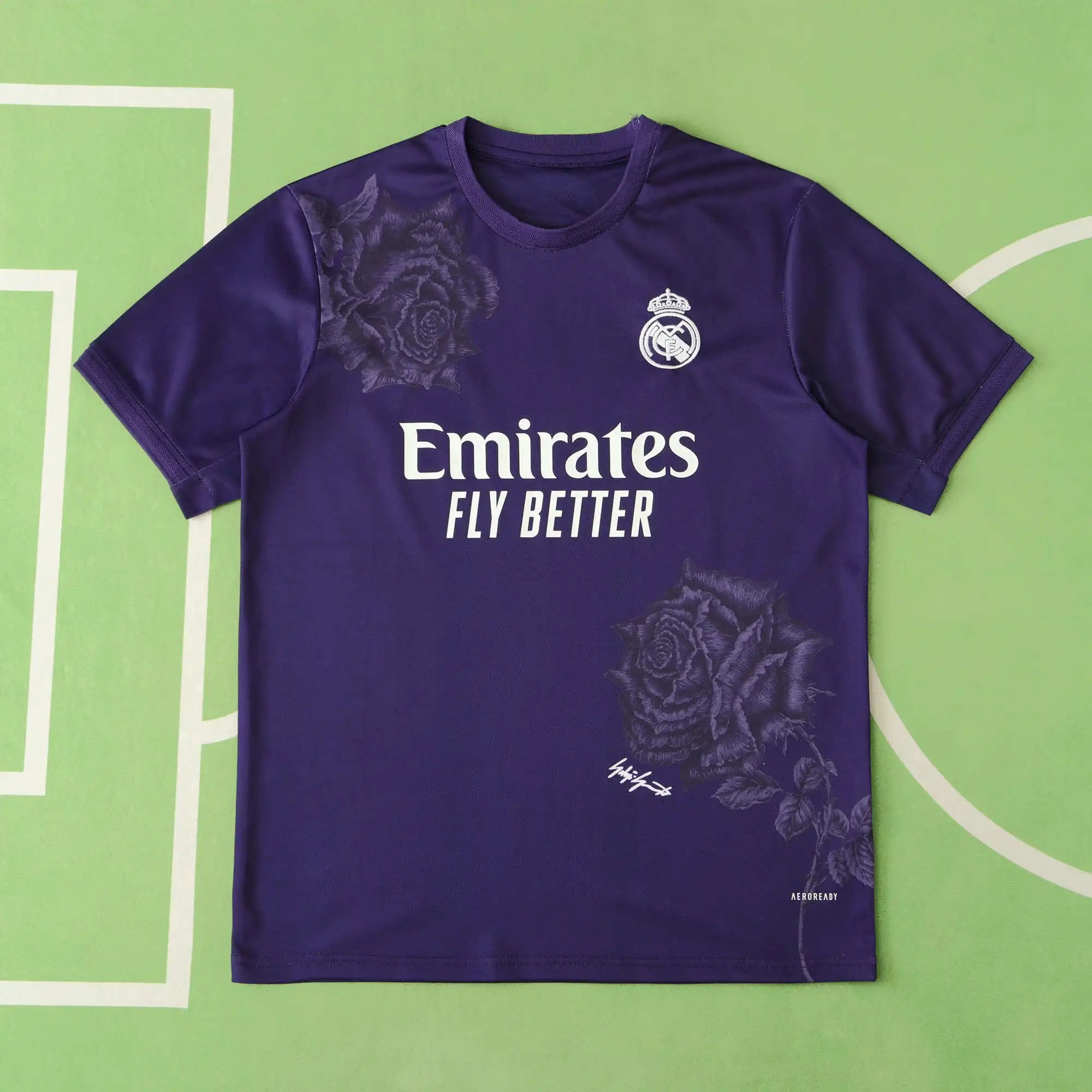 2324 Real Madrid Y-3 Purple Thai Edition (please note when placing an order for customization, do not send private messages)
