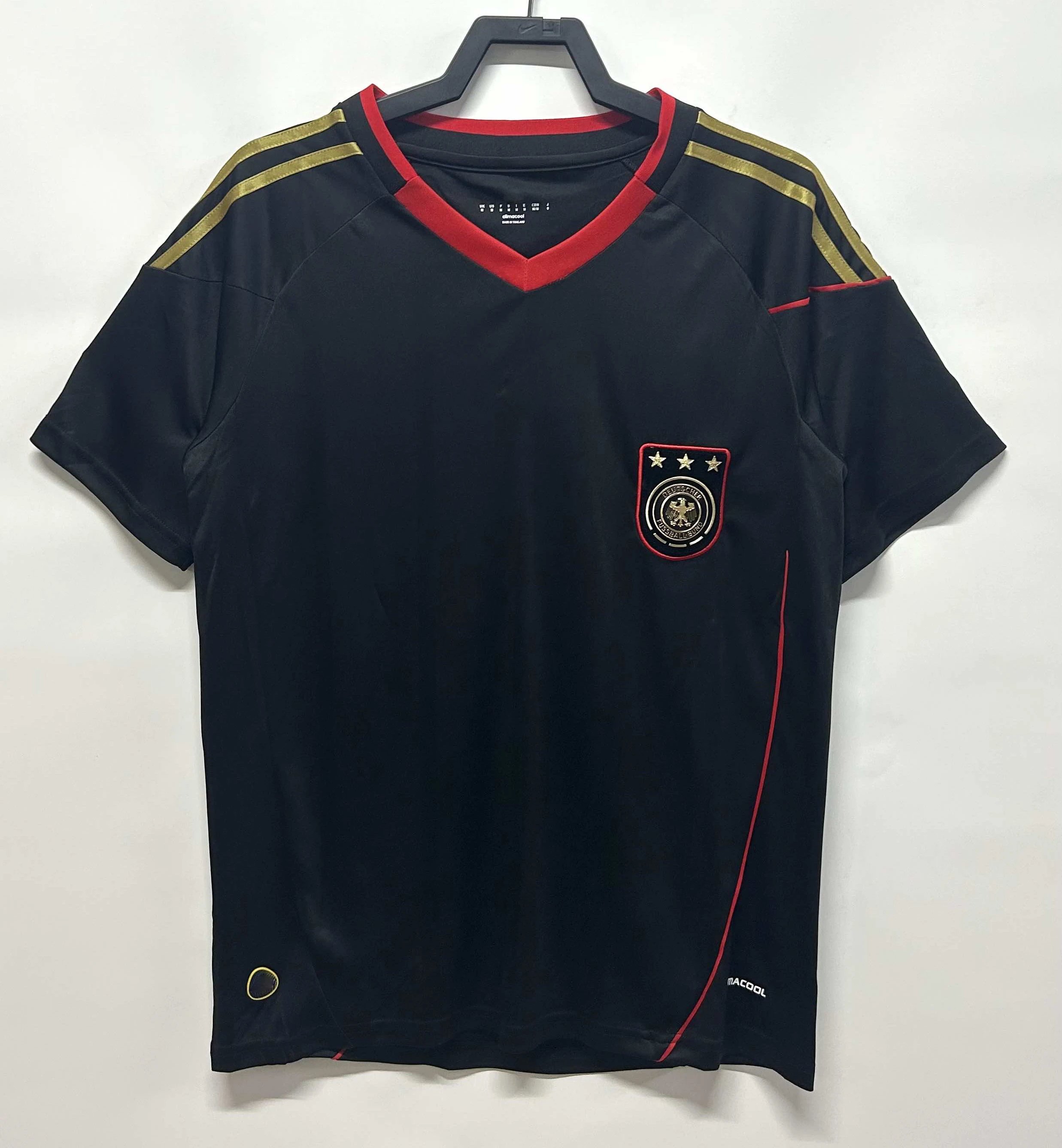 2010 Germany Away Black Thai Version (Please Note Customization Info When Placing Order, Messages Not Checked)