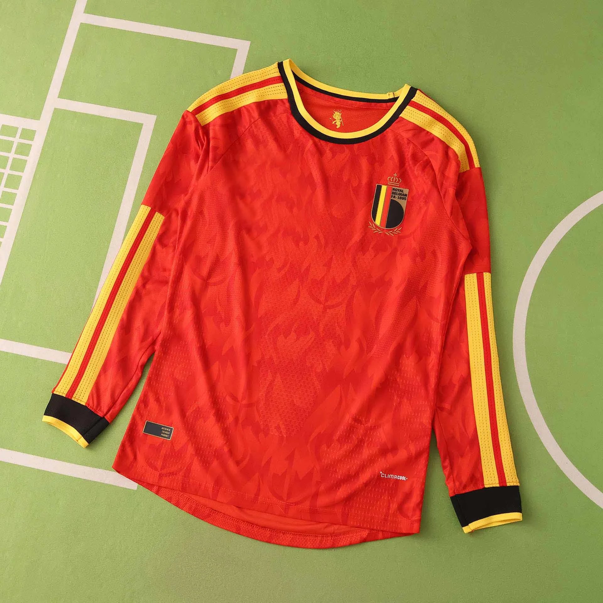 2026 Belgium Home Long Sleeve Player Edition