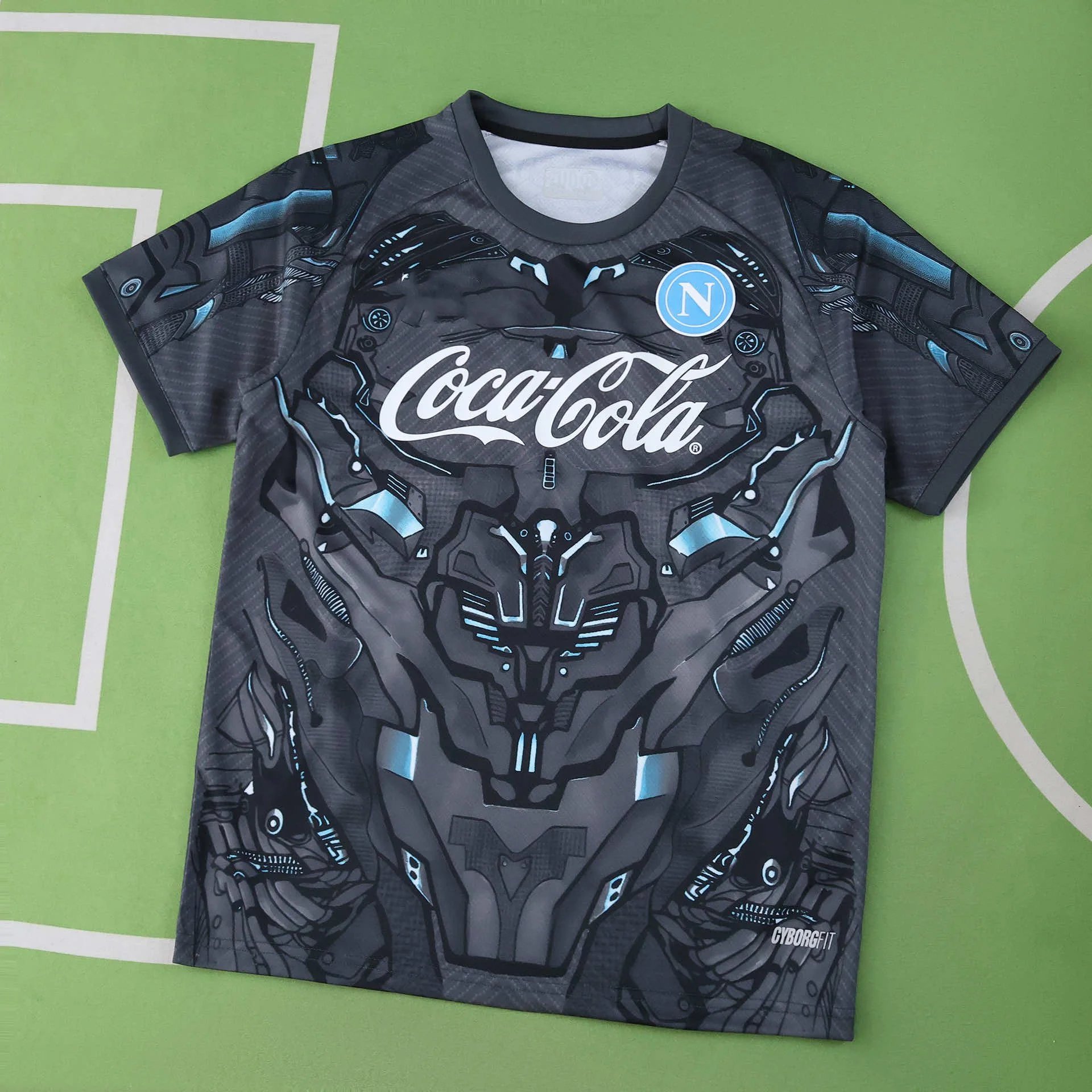 2526 Napoli Black Training Kit Thai Version (Please note customization info in order remarks; messages are not counted)