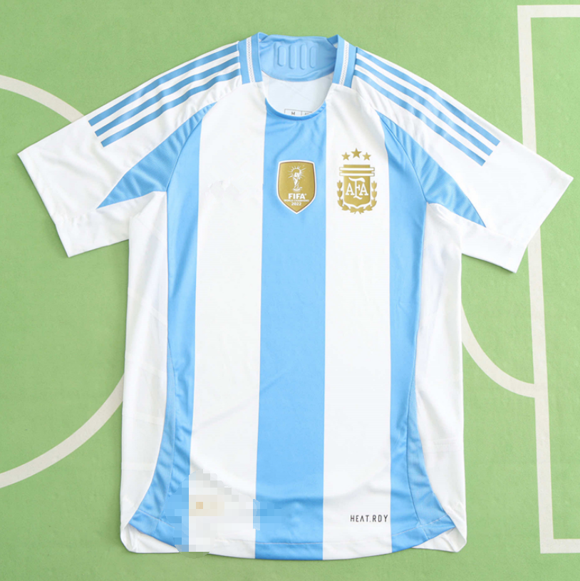 2425 Argentina Home Player Version (For customization, please leave a note with your order; do not send direct messages)