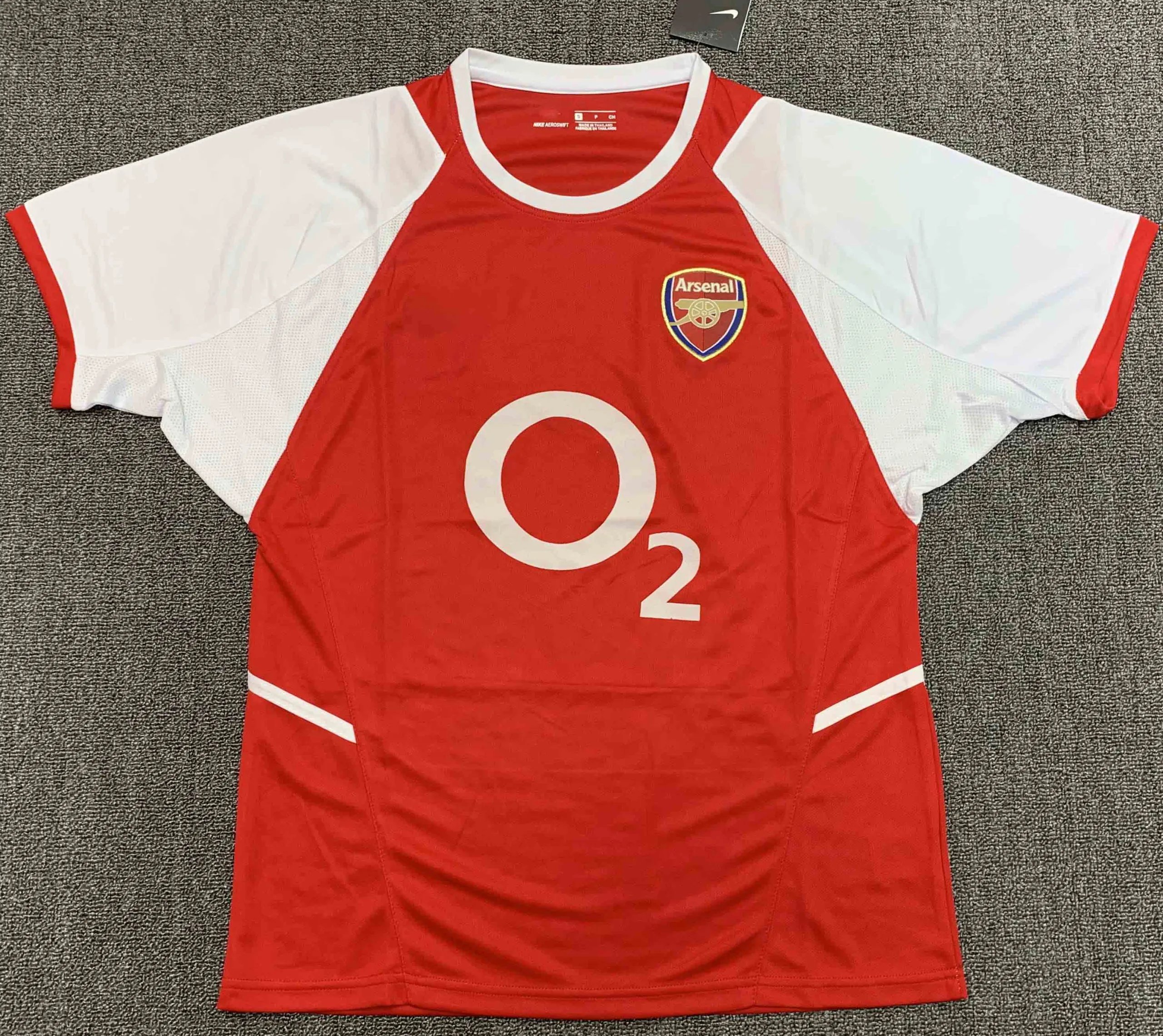 0203 Arsenal Home Jersey Thai Version (Please leave custom order notes at checkout; messages are not monitored)