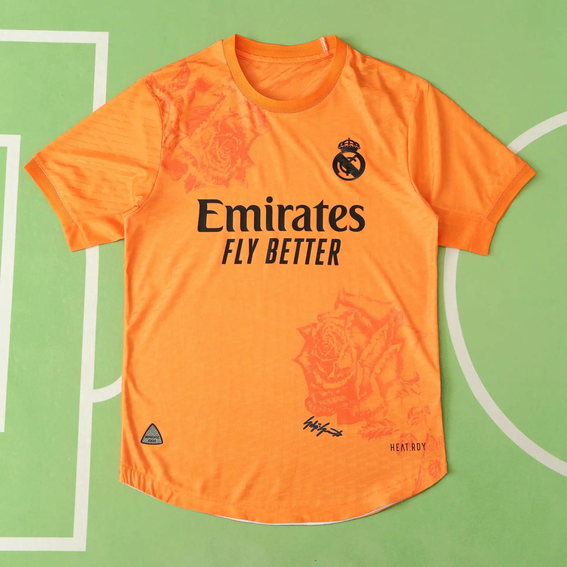 2324 Real Madrid Y-3 Orange Player Edition (please note when placing an order for customization, do not send private messages)