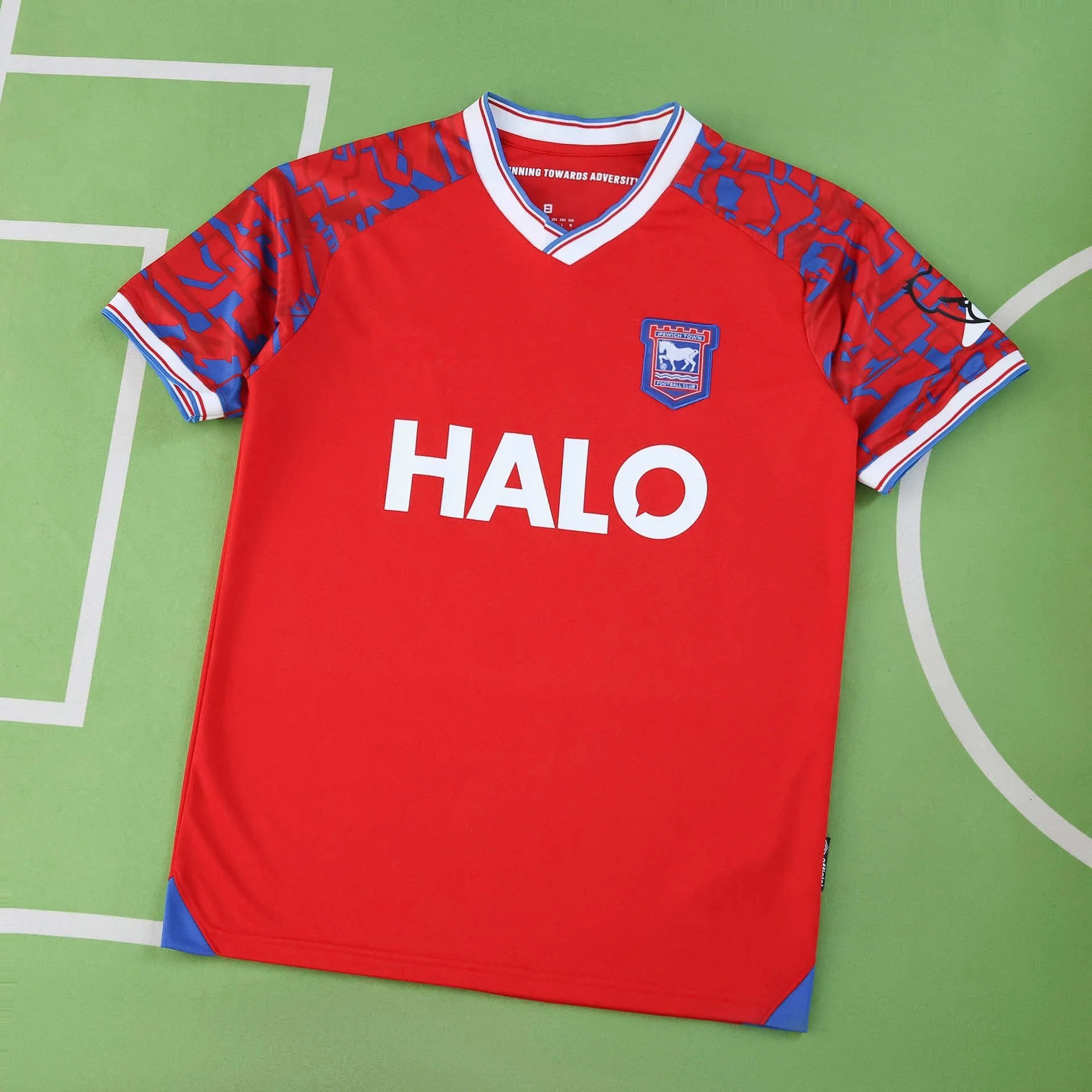 2526 Ipswich Town Away Red Thai Version (Please note customization info when placing order, sending messages does not count)